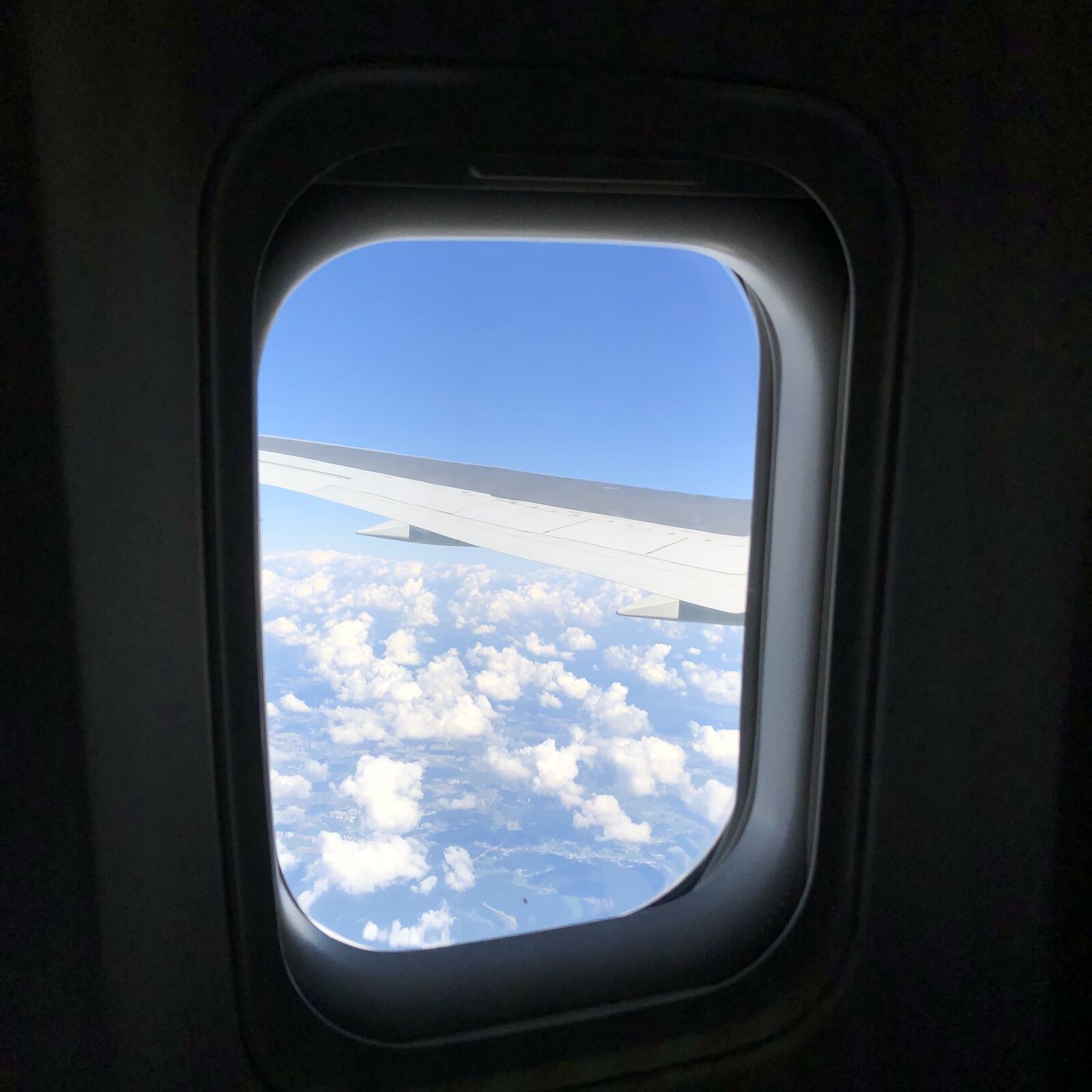 Apple iPhone 8 sample photo. Airplane, cloud, sky photography