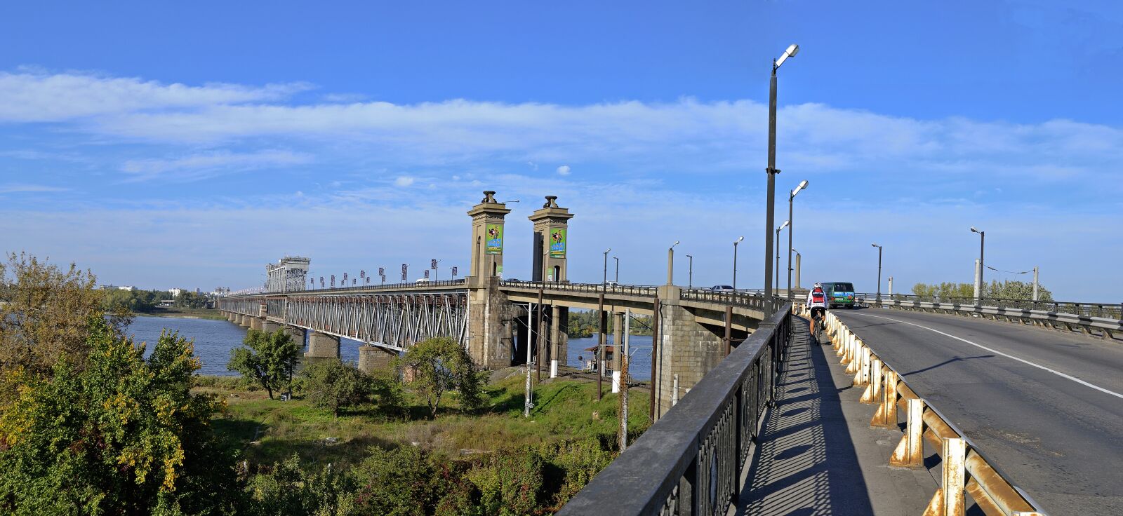 Nikon D3100 sample photo. Bridge, kremenchug, ukraine photography