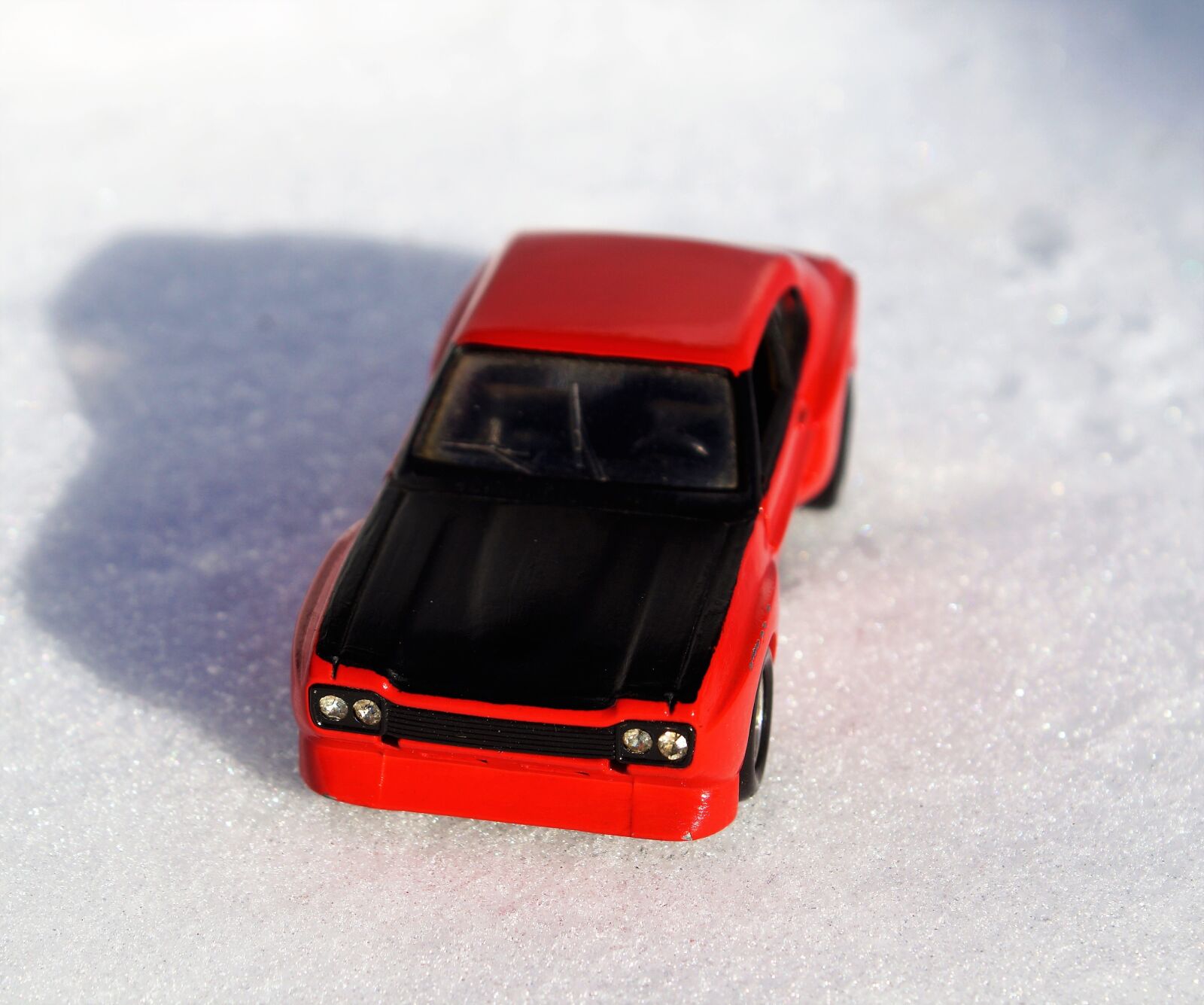 Sony DT 18-70mm F3.5-5.6 sample photo. Model car, ford, capri photography