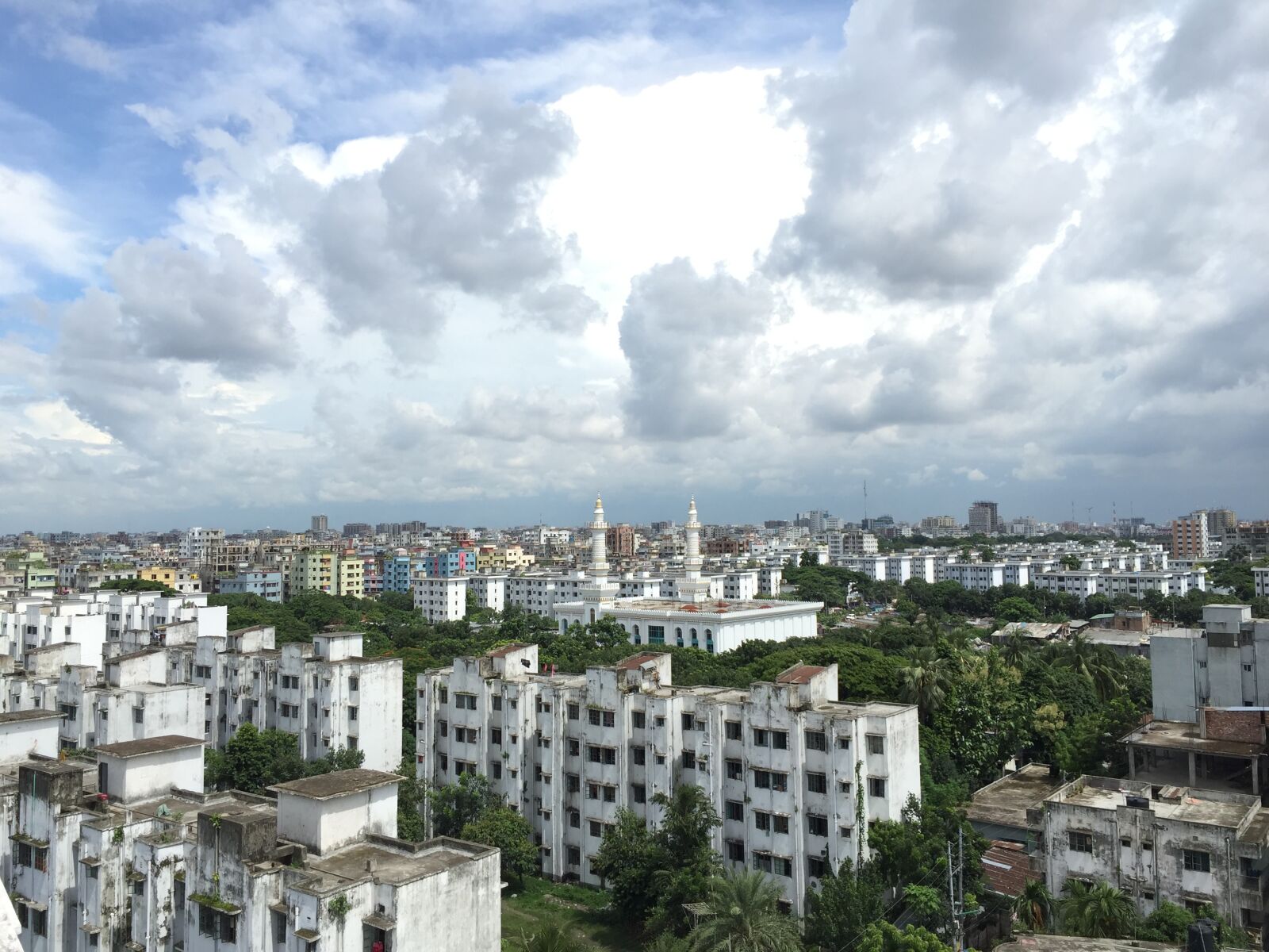 iPhone 6 Plus back camera 4.15mm f/2.2 sample photo. Our city development, dhaka photography