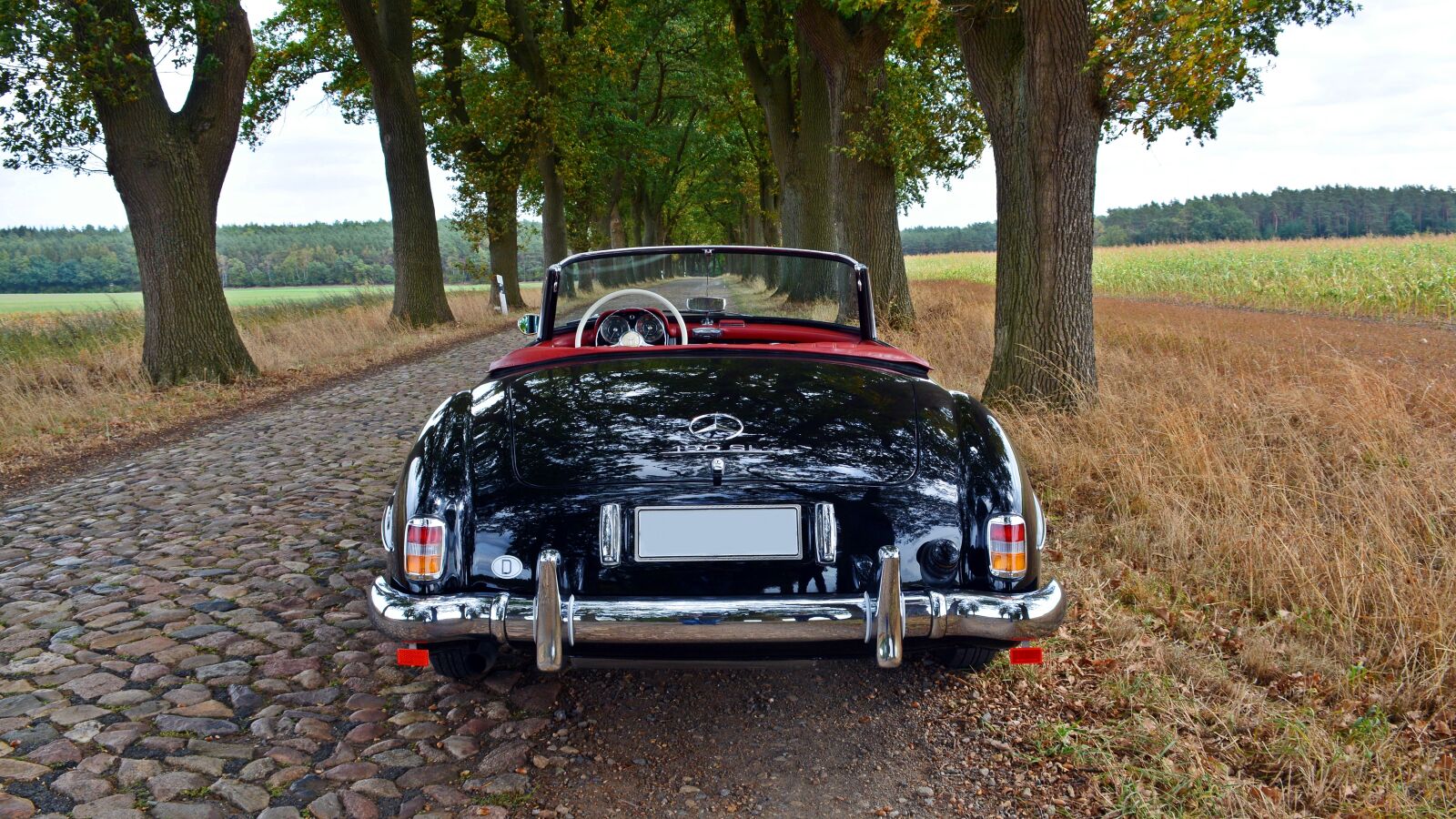 Nikon D5200 sample photo. Mercedes 190 sl, oldtimer, classic photography
