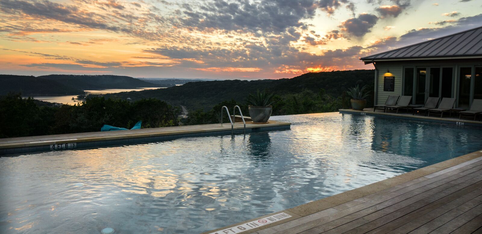Sony a6000 sample photo. Swimming pool, sunset, spa photography