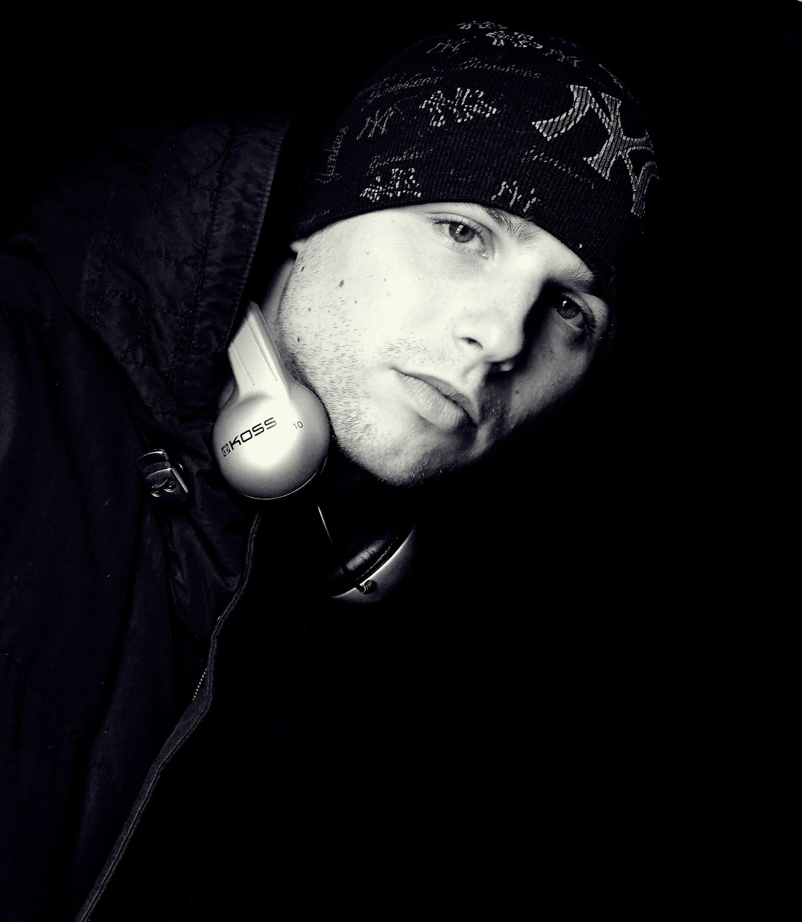 Nikon D7000 sample photo. Guy, headsets, cap photography