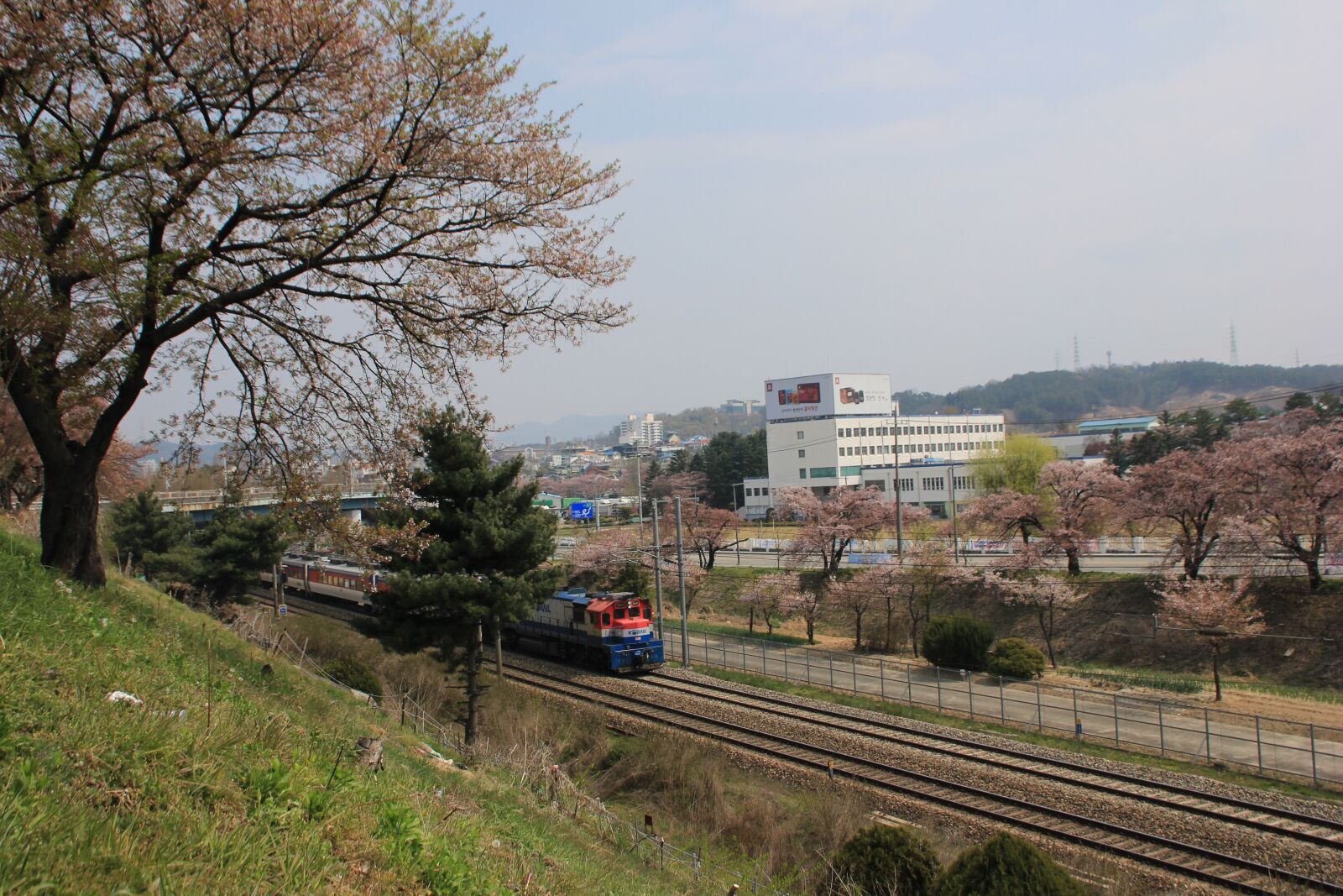 Canon EOS 600D (Rebel EOS T3i / EOS Kiss X5) sample photo. Korea, railway, transportation photography