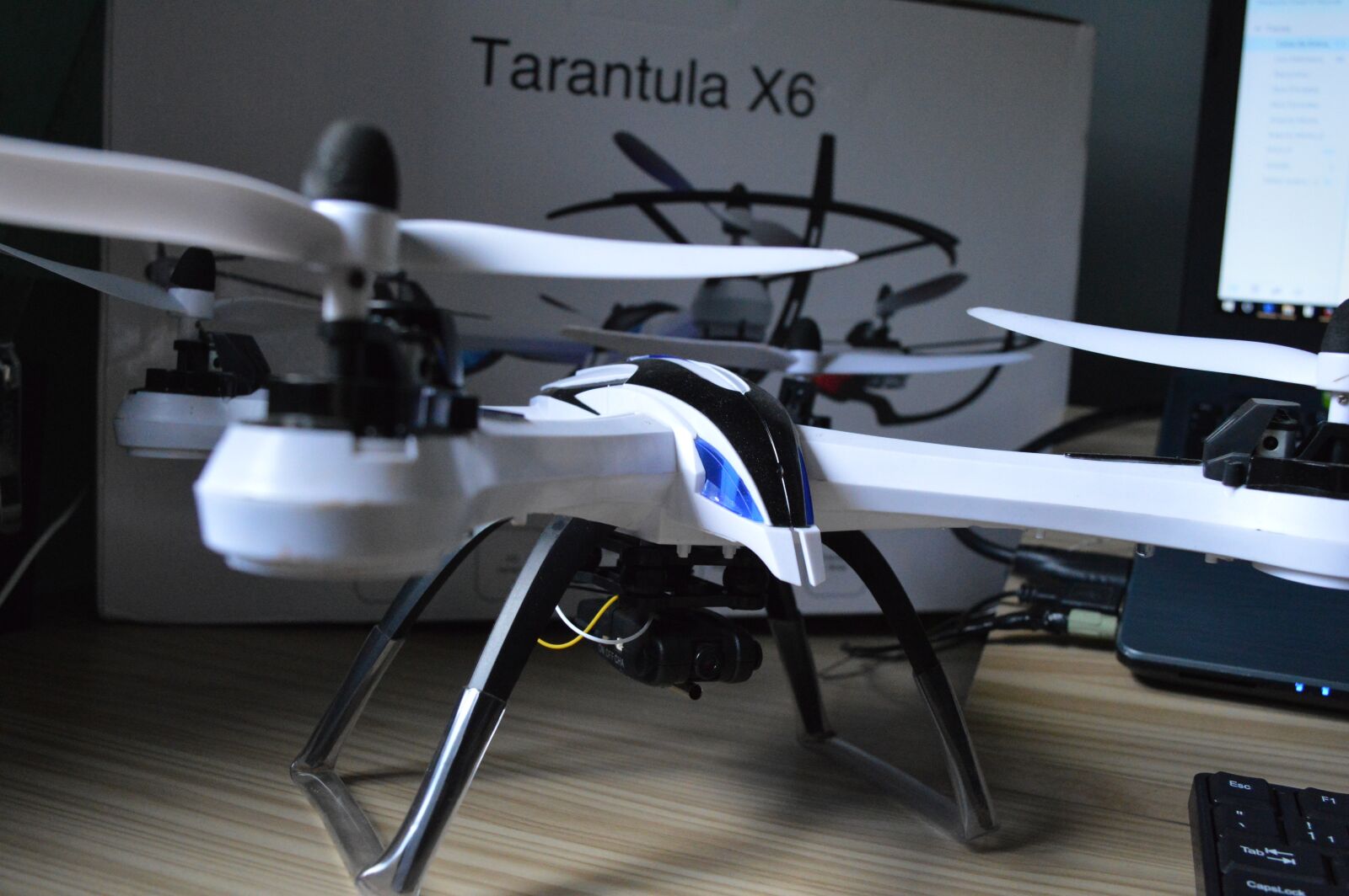 Nikon D3200 sample photo. Drone, mini plane, propellers photography