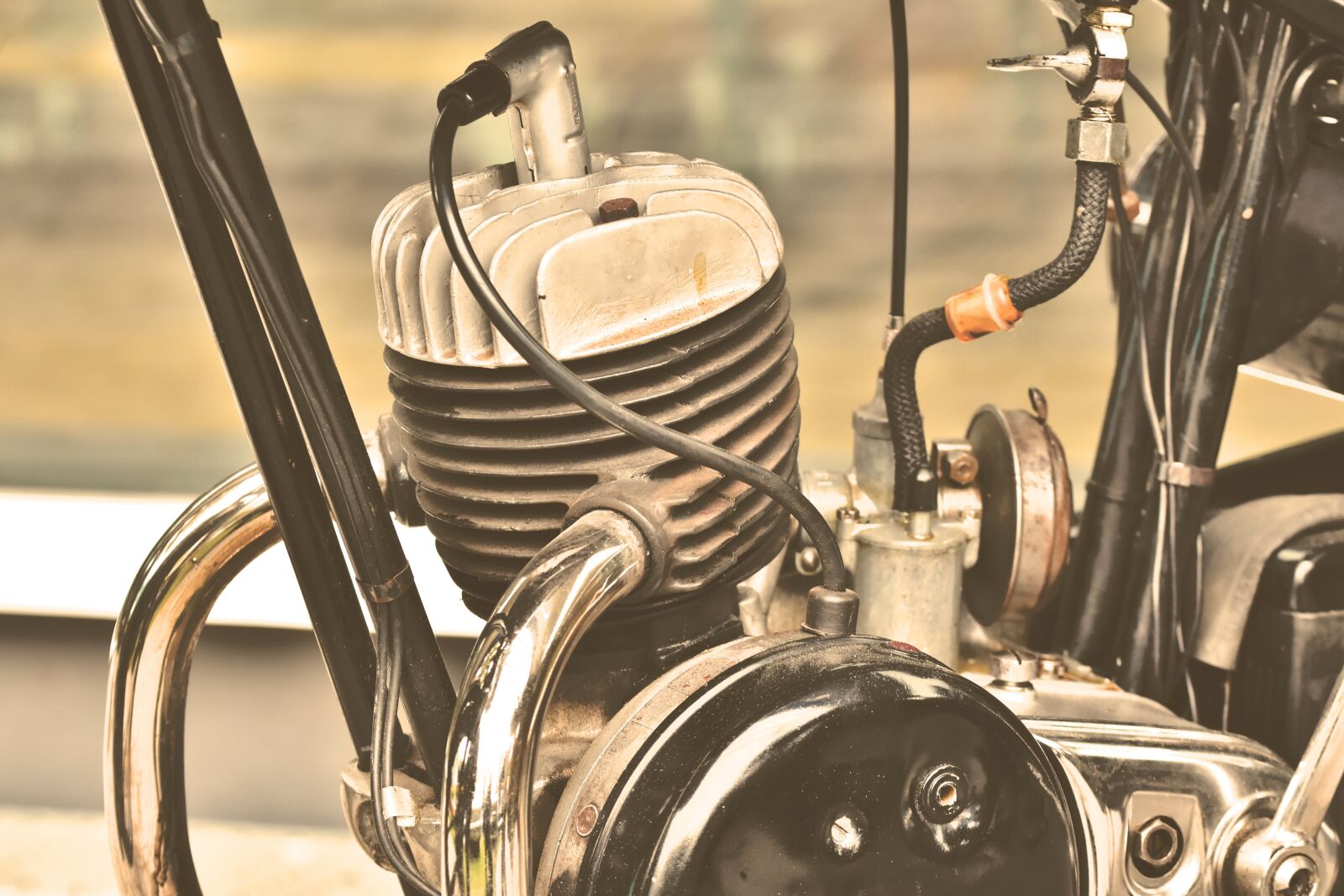 Nikon D7200 sample photo. Motor, motorcycle engine, oldtimer photography