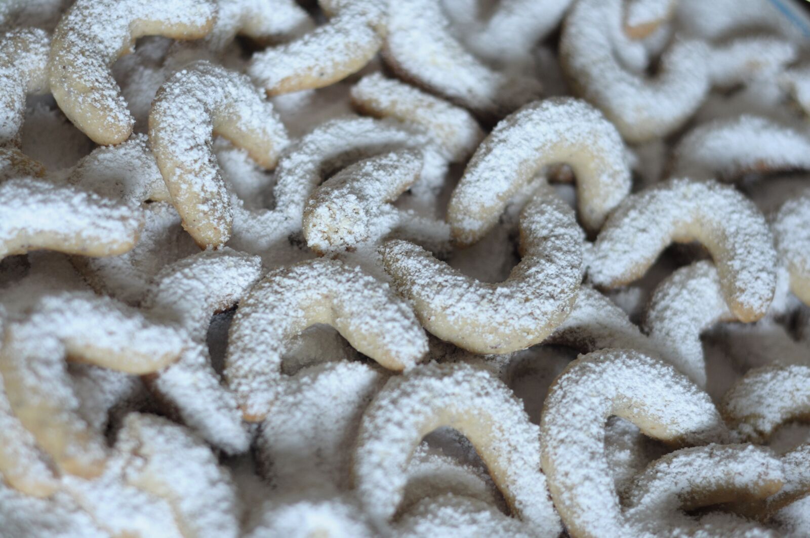 Nikon D90 sample photo. Vanillekipferl, pastries, cookie photography