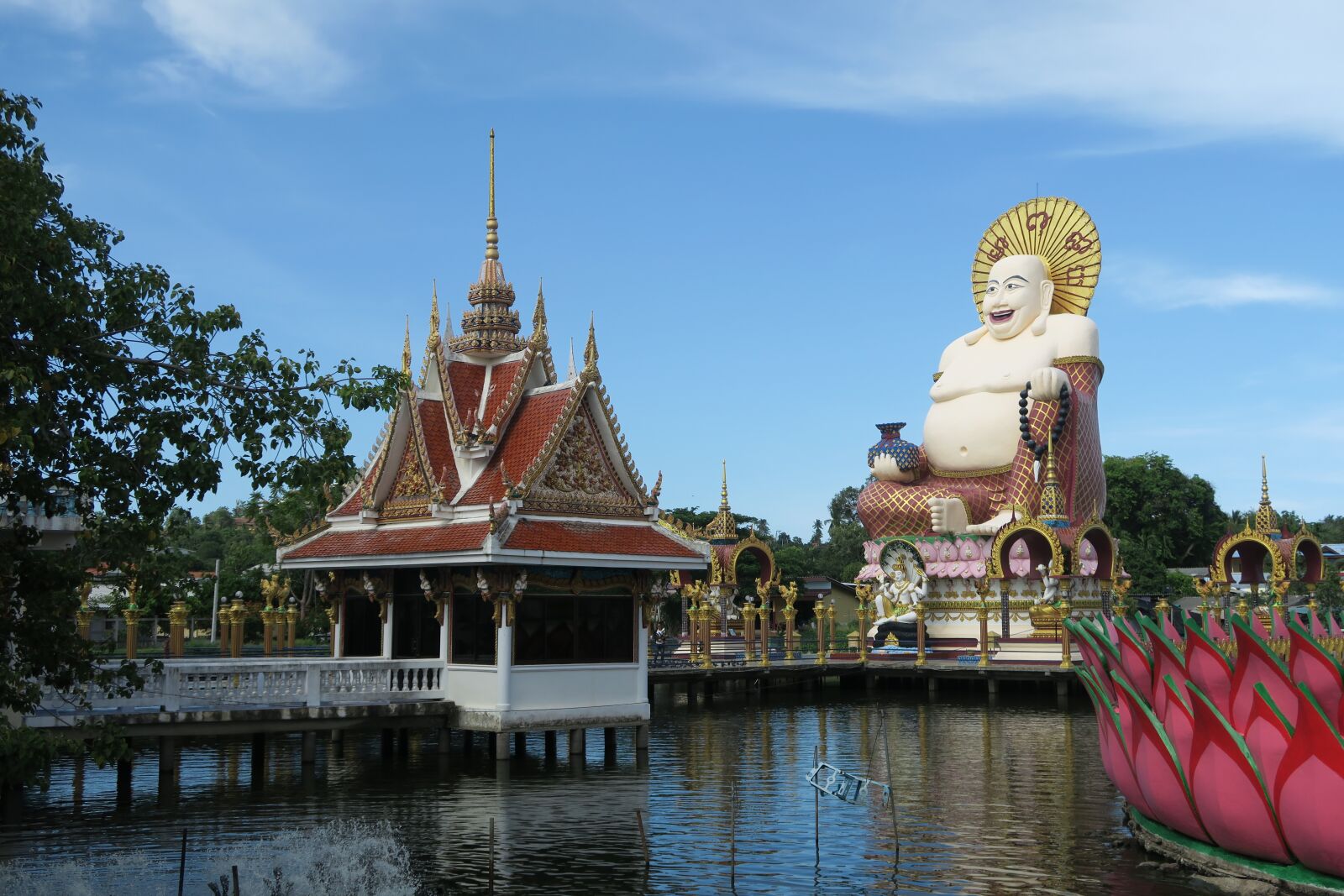 Canon PowerShot G7 X sample photo. Temple, thailand, koh samui photography