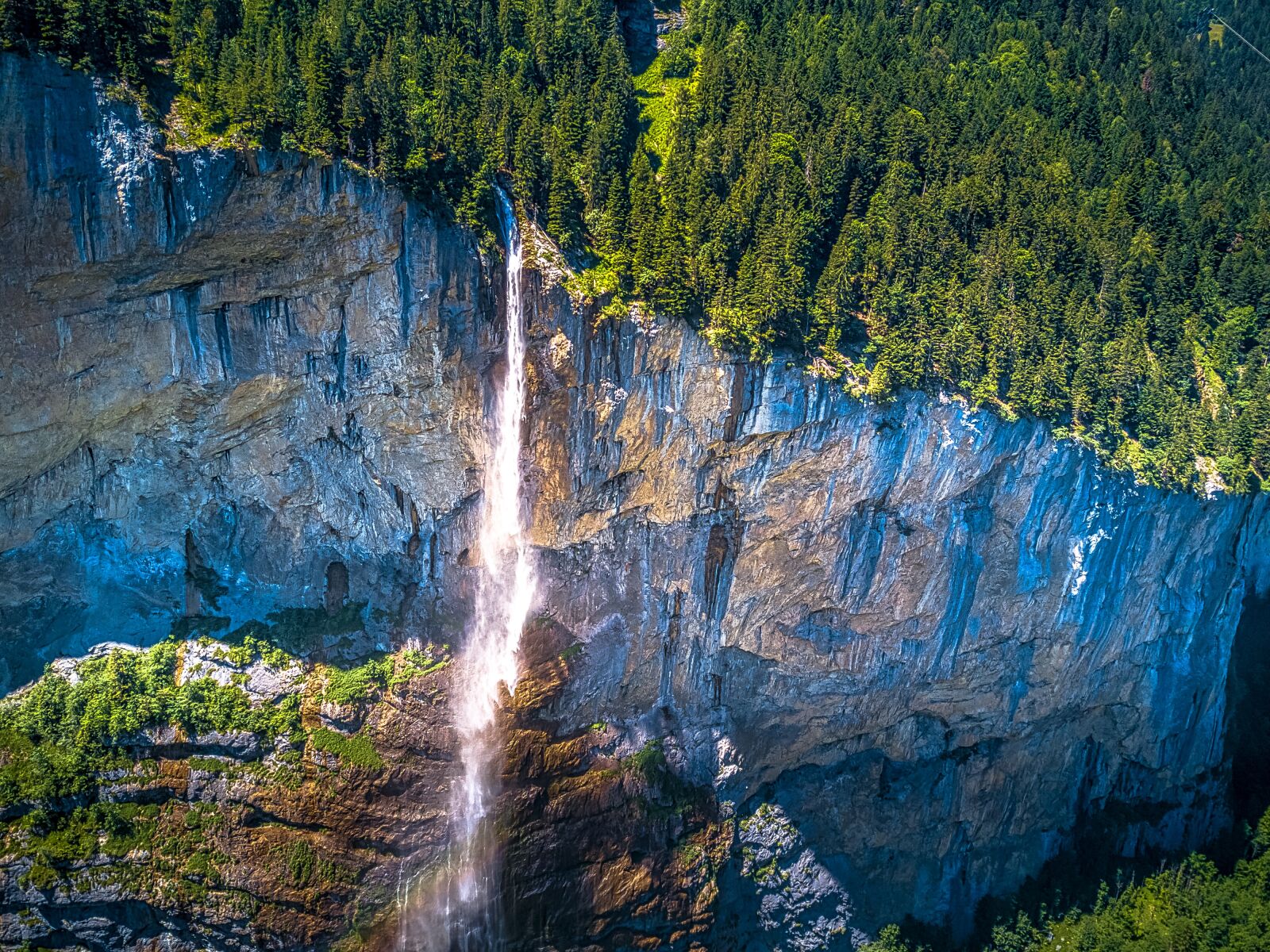 DJI FC220 sample photo. Switzerland, lauterbrunnen, mountains photography
