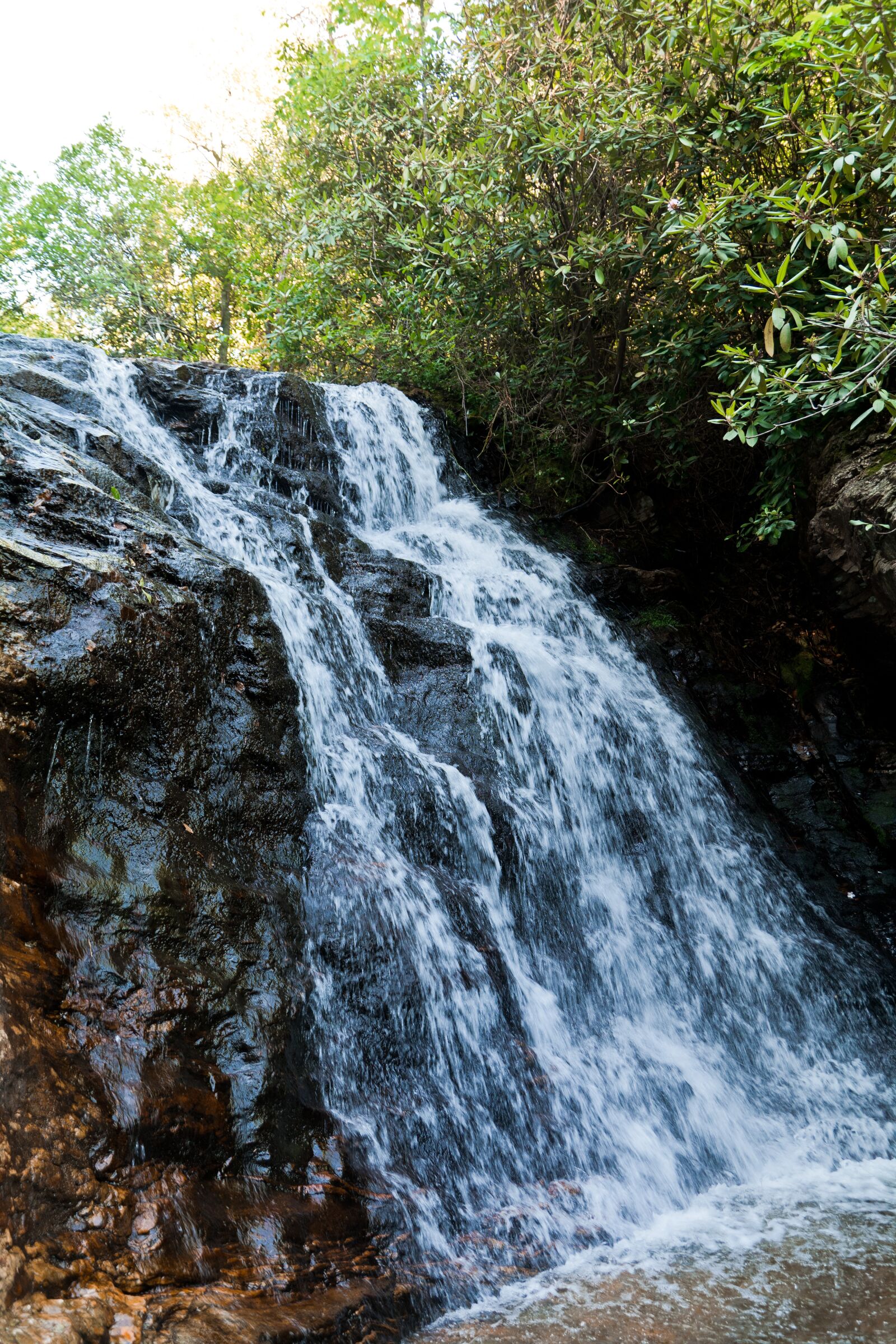 Nikon D7100 sample photo. Waterfall, mountain, river photography