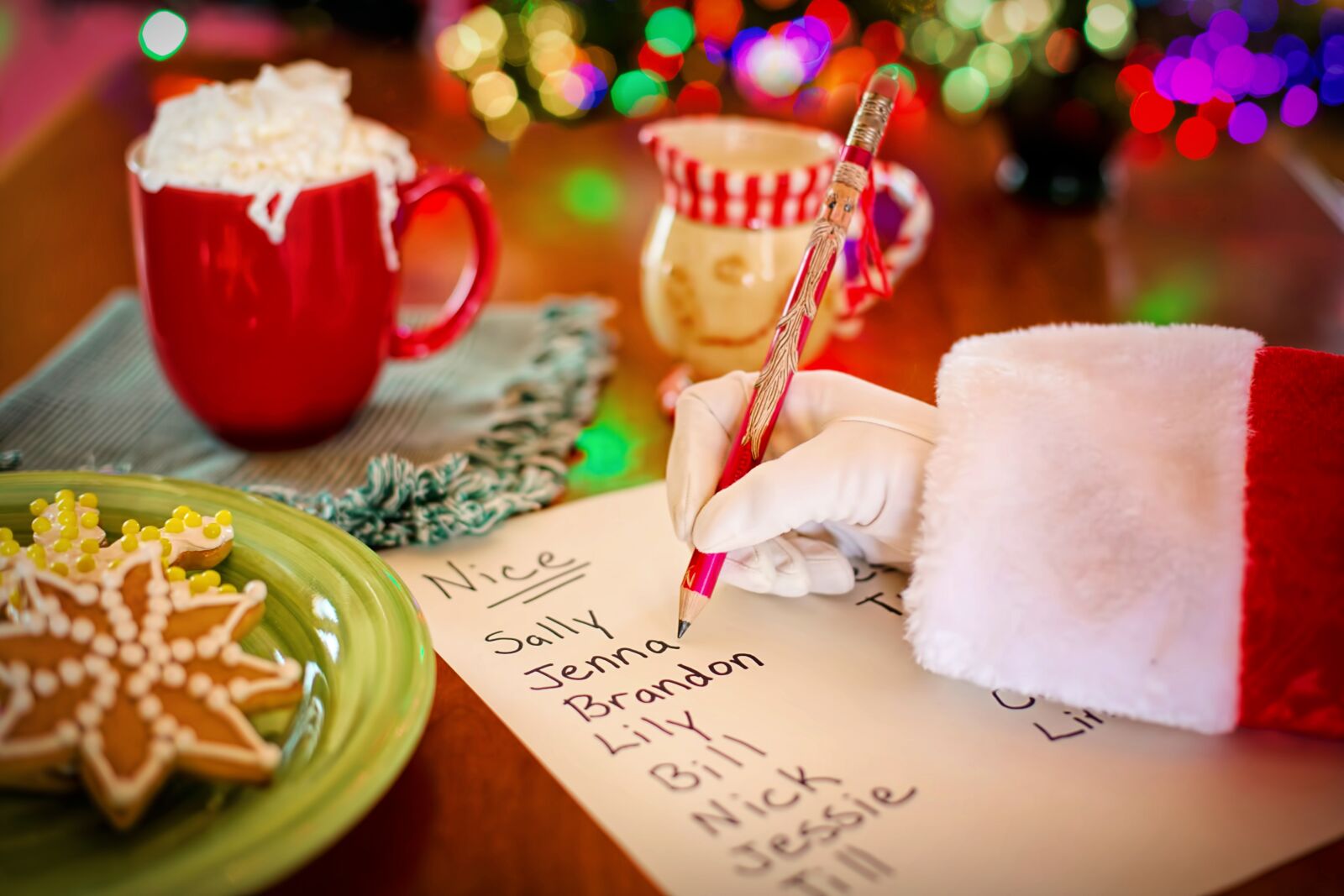 Canon EF 50mm F1.4 USM sample photo. Santa's list, naughty or photography