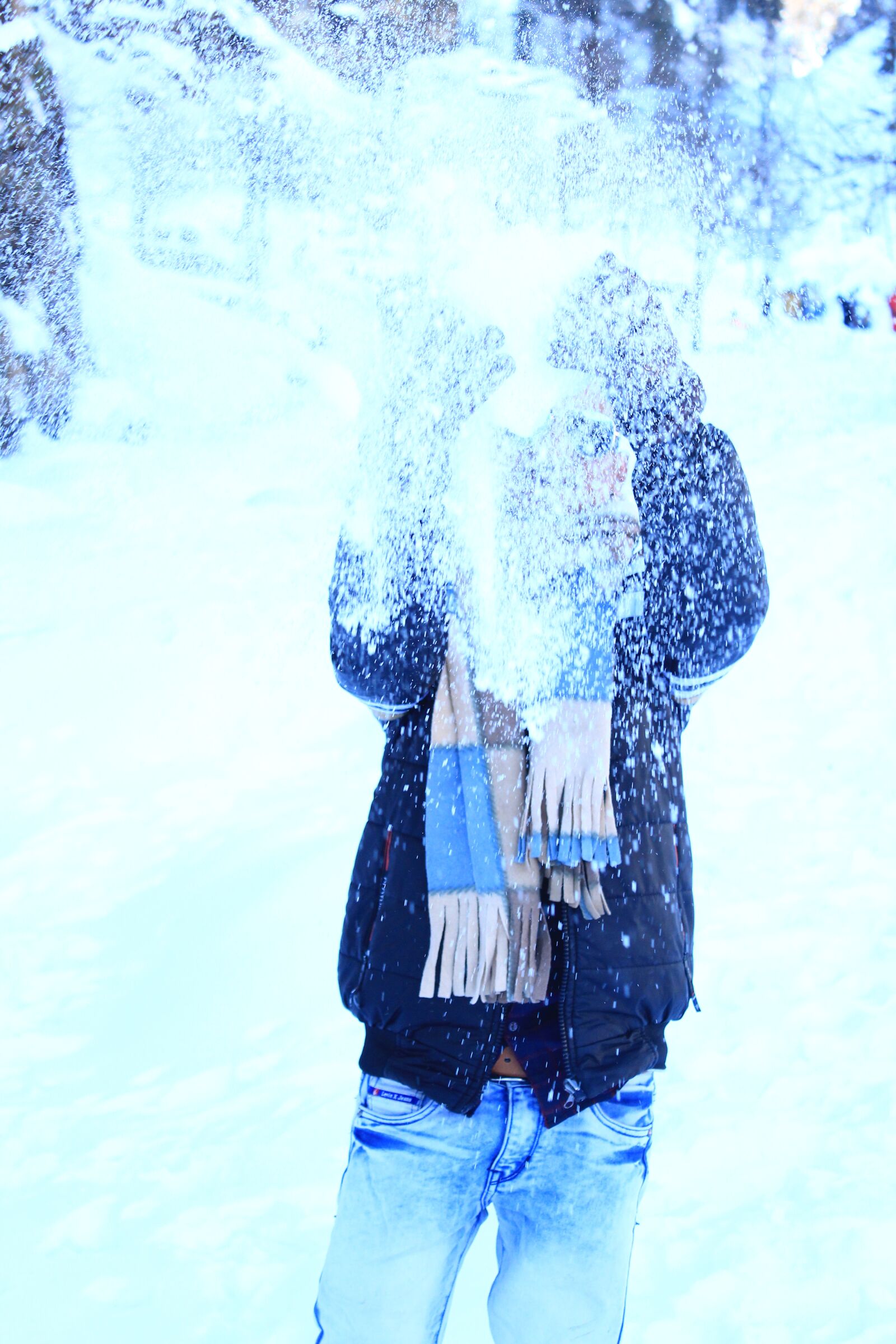 Canon EOS 1300D (EOS Rebel T6 / EOS Kiss X80) sample photo. Snowfall, snow, nature photography