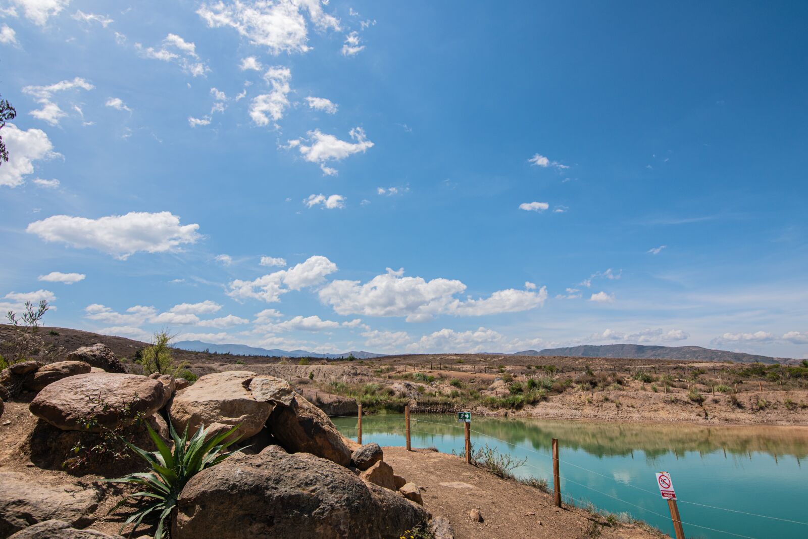 Nikon D5600 sample photo. Blue wells, boyaca, landscape photography