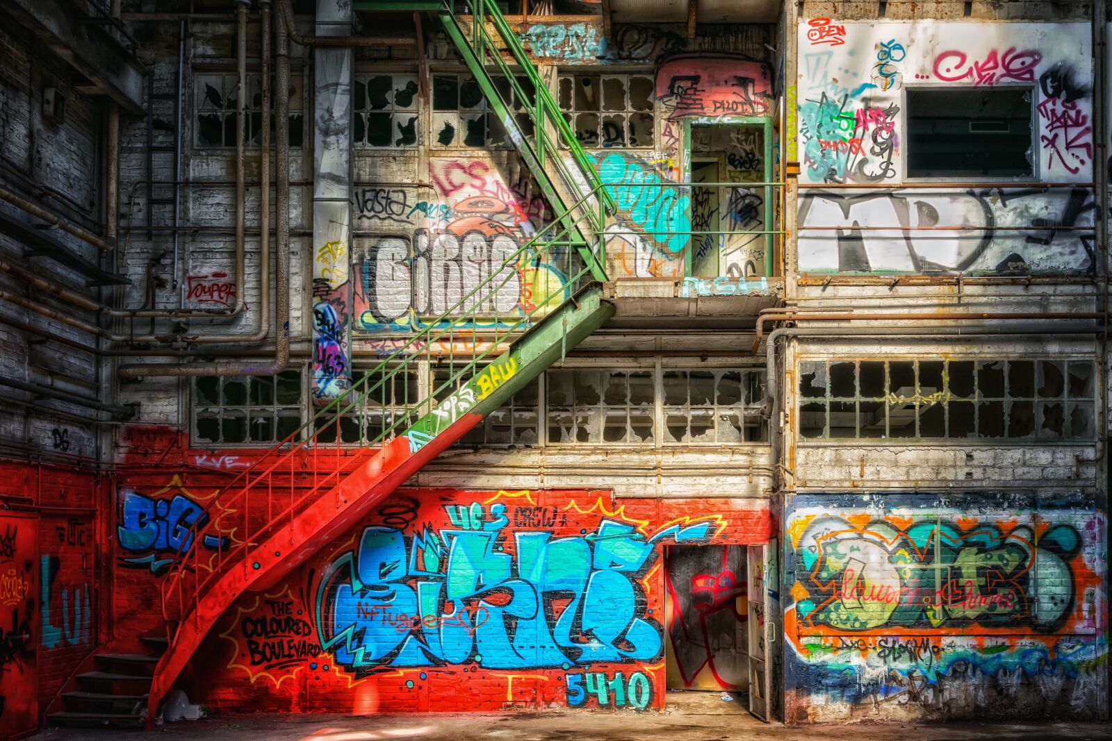 Nikon D3300 sample photo. Lost places, wall, graffiti photography