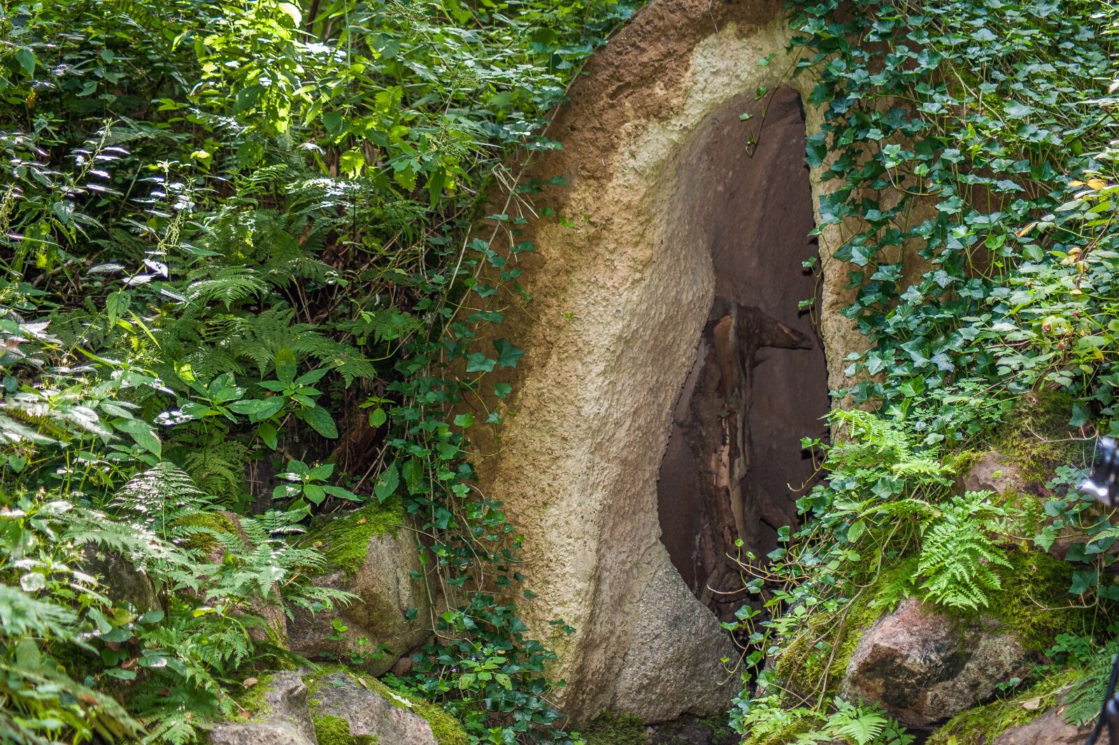 Nikon D700 sample photo. Cave, input, stones photography