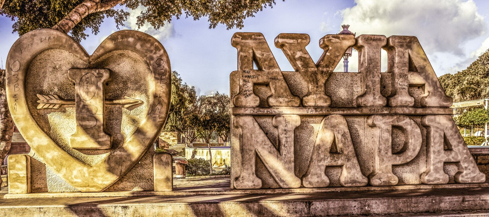 Nikon D3300 sample photo. I love ayia napa photography