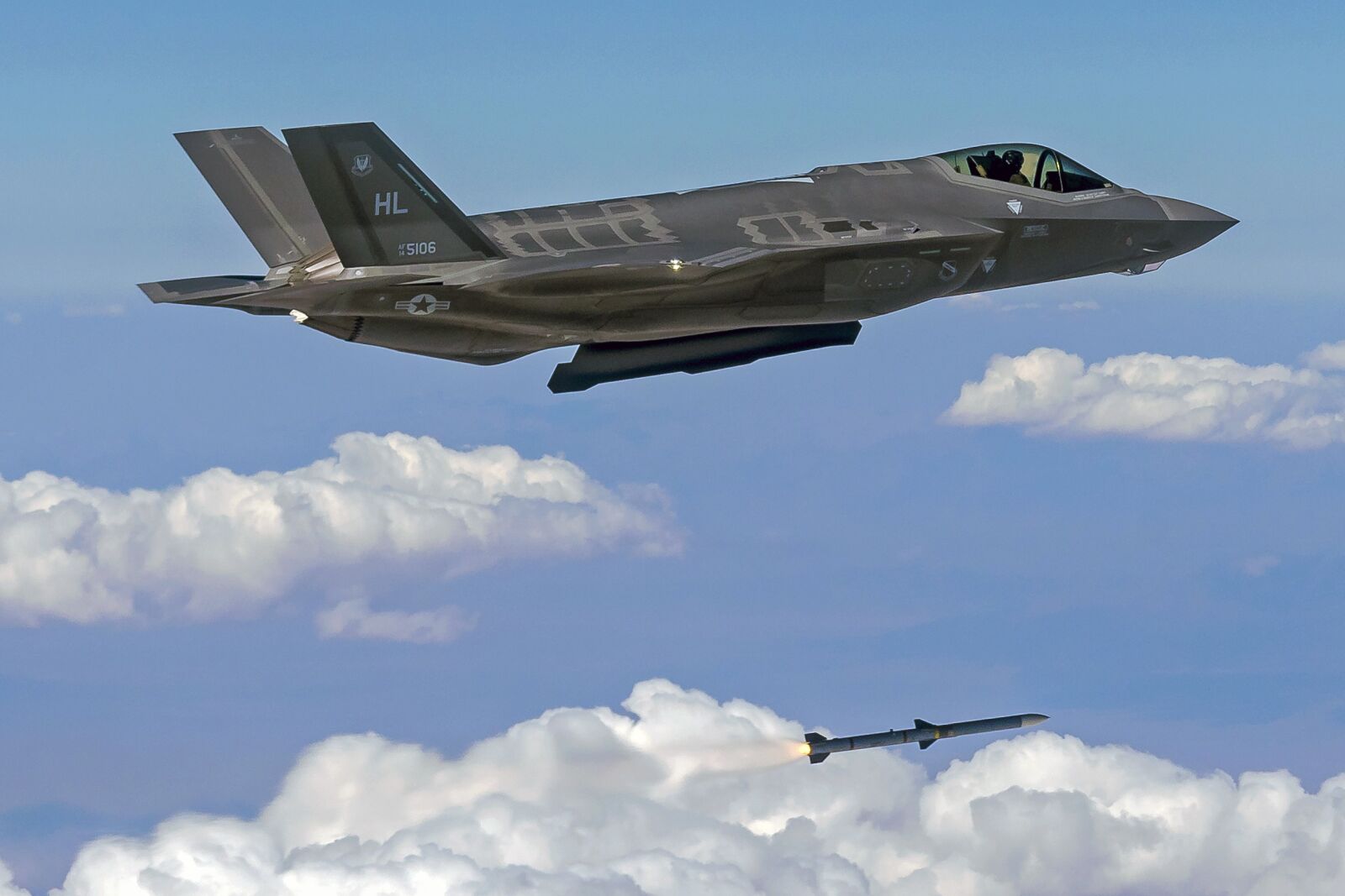 Nikon D500 sample photo. F-35a lightning ii, fighter photography