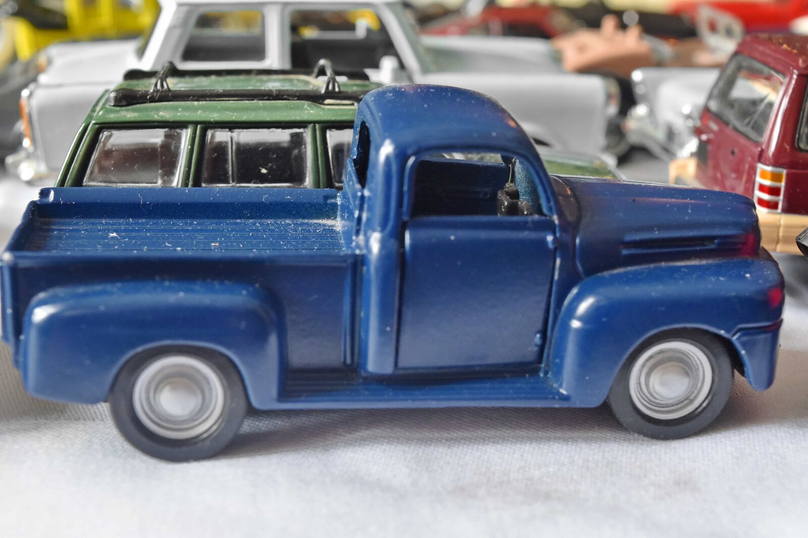 Nikon D5500 sample photo. Metal, toys, pickup, vehicle photography