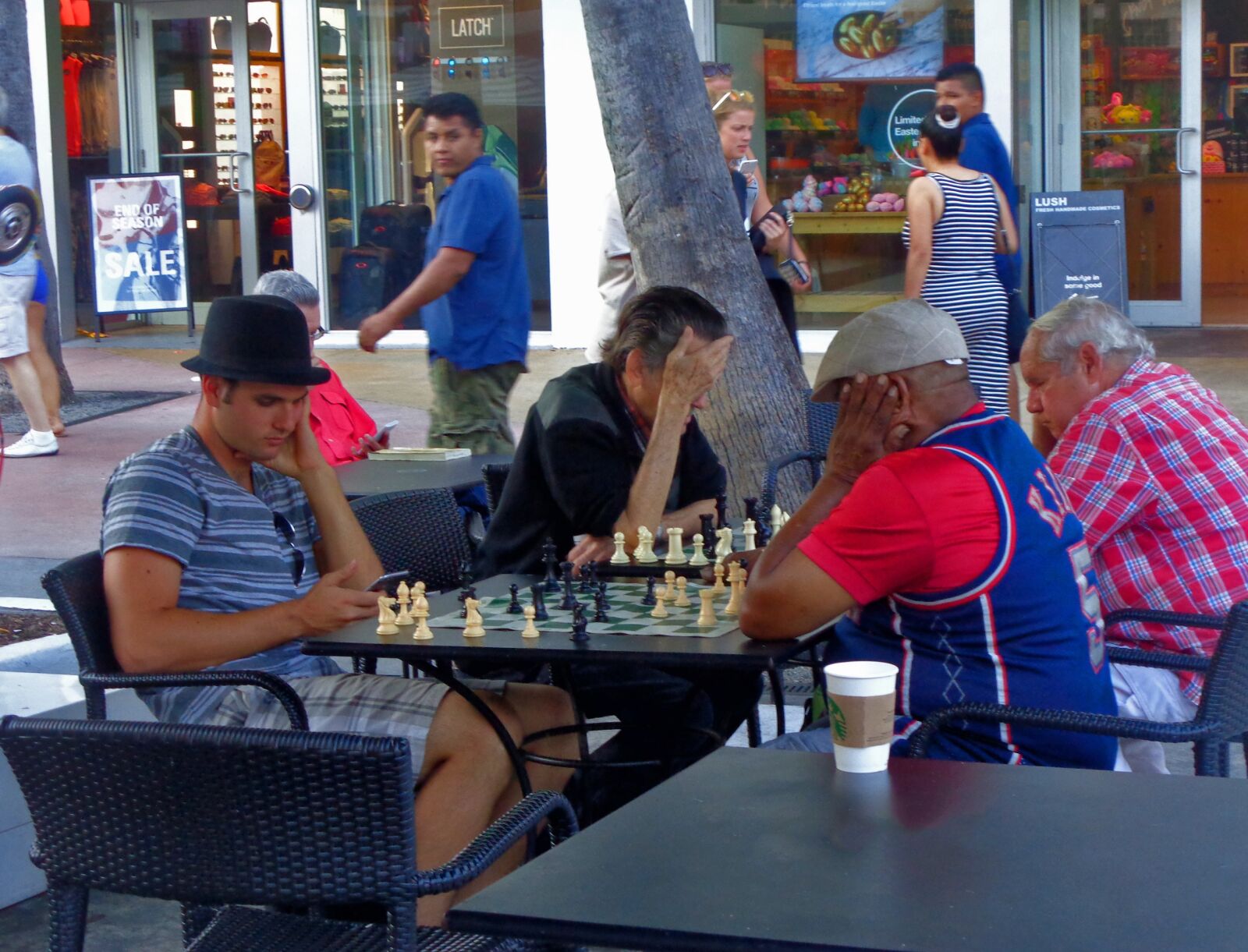 Sony Cyber-shot DSC-W730 sample photo. Chess, playing, people photography
