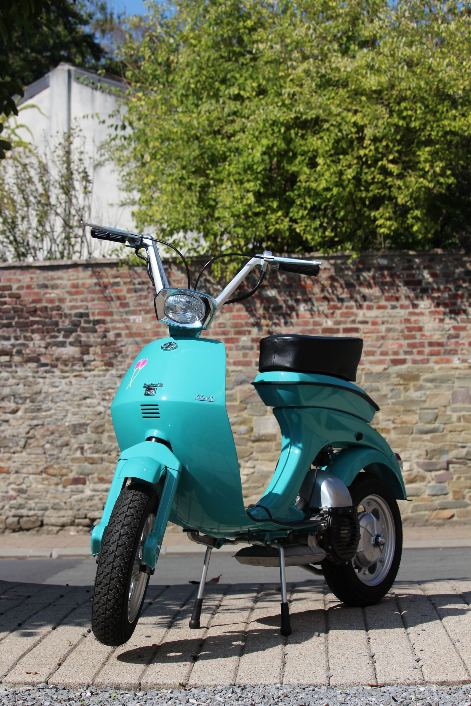Canon EF-S 55-250mm F4-5.6 IS STM sample photo. Lambretta him, scooter, innocenti photography