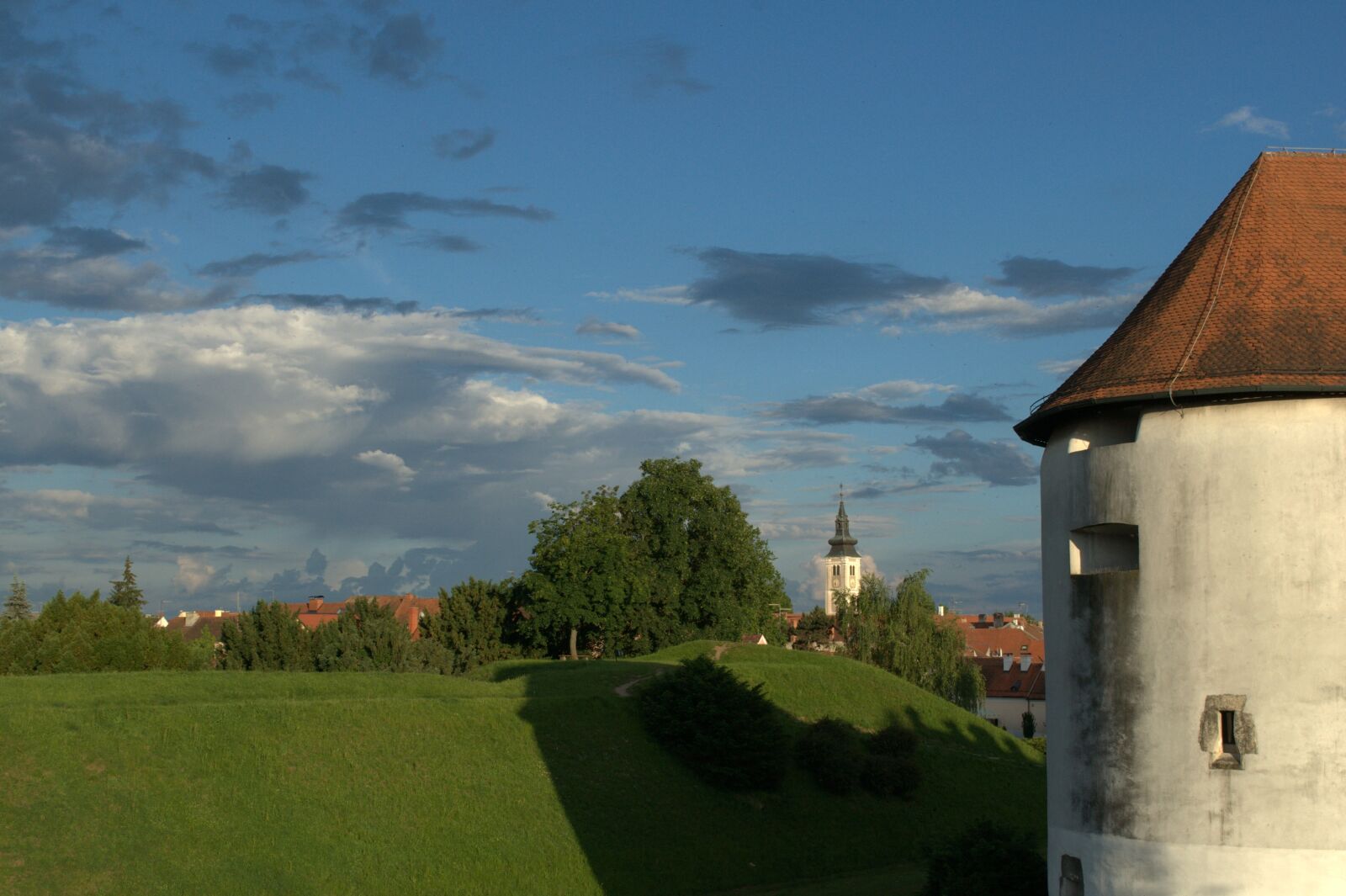 Nikon D5000 sample photo. Old town, varazdin, croatia photography