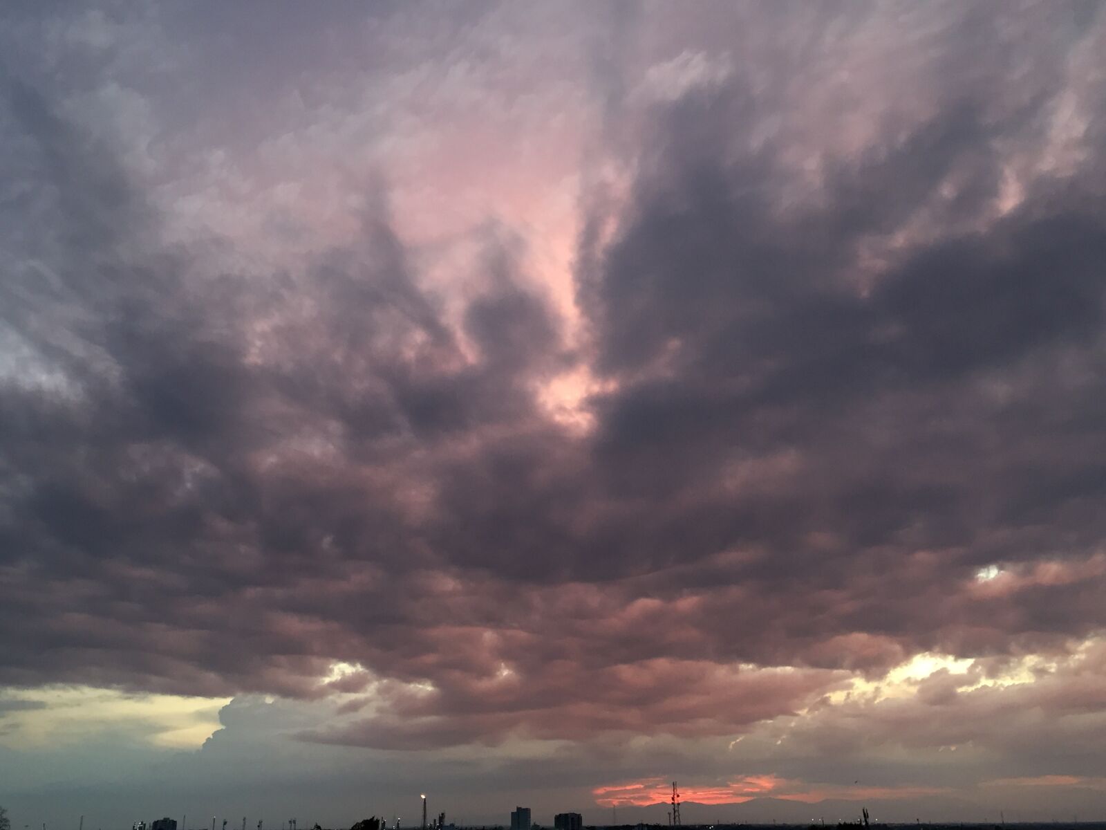 iPhone 6 back camera 4.15mm f/2.2 sample photo. Sky, landscape, clouds photography
