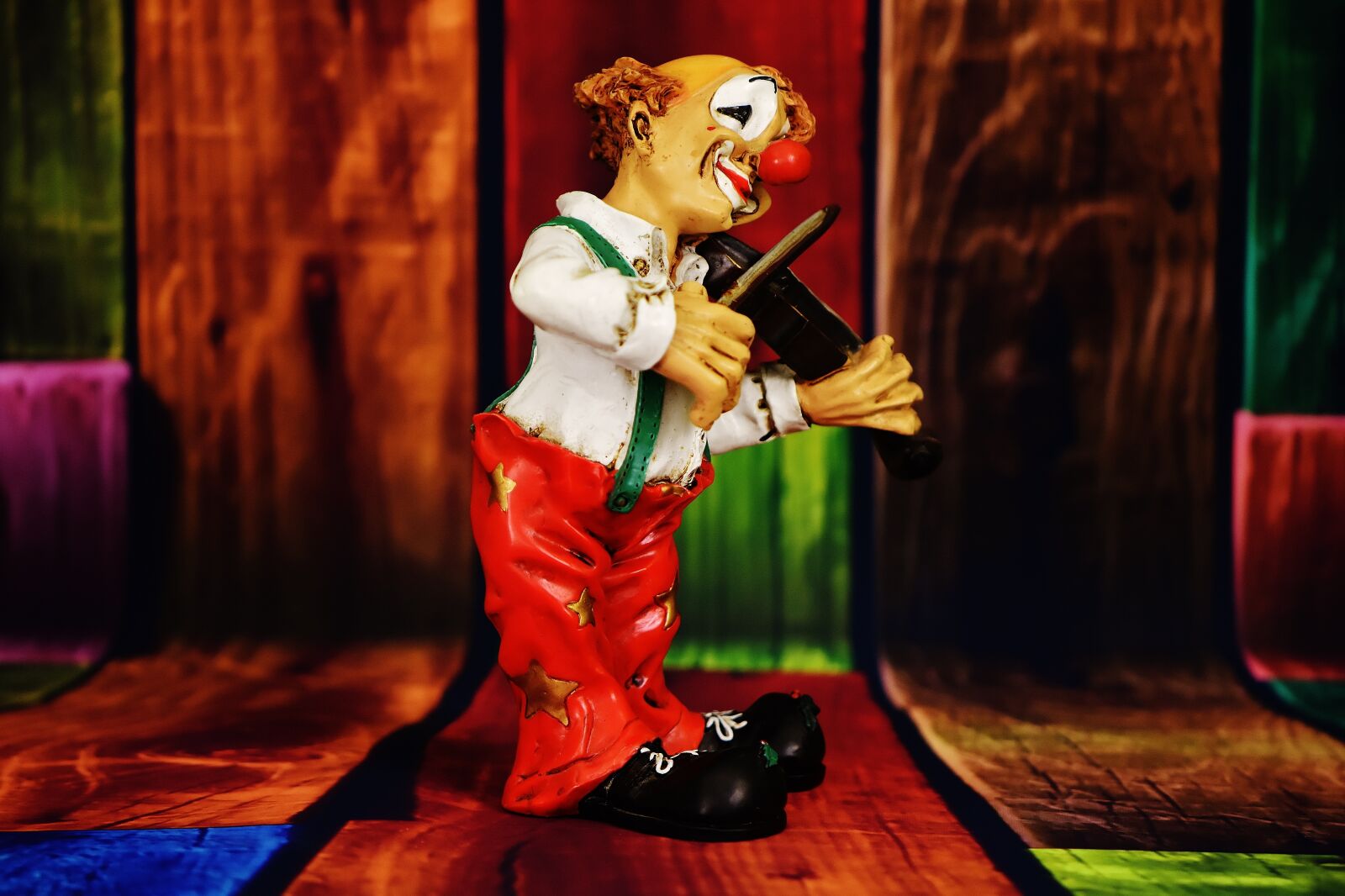 Nikon D7200 sample photo. Clown, figure, funny photography