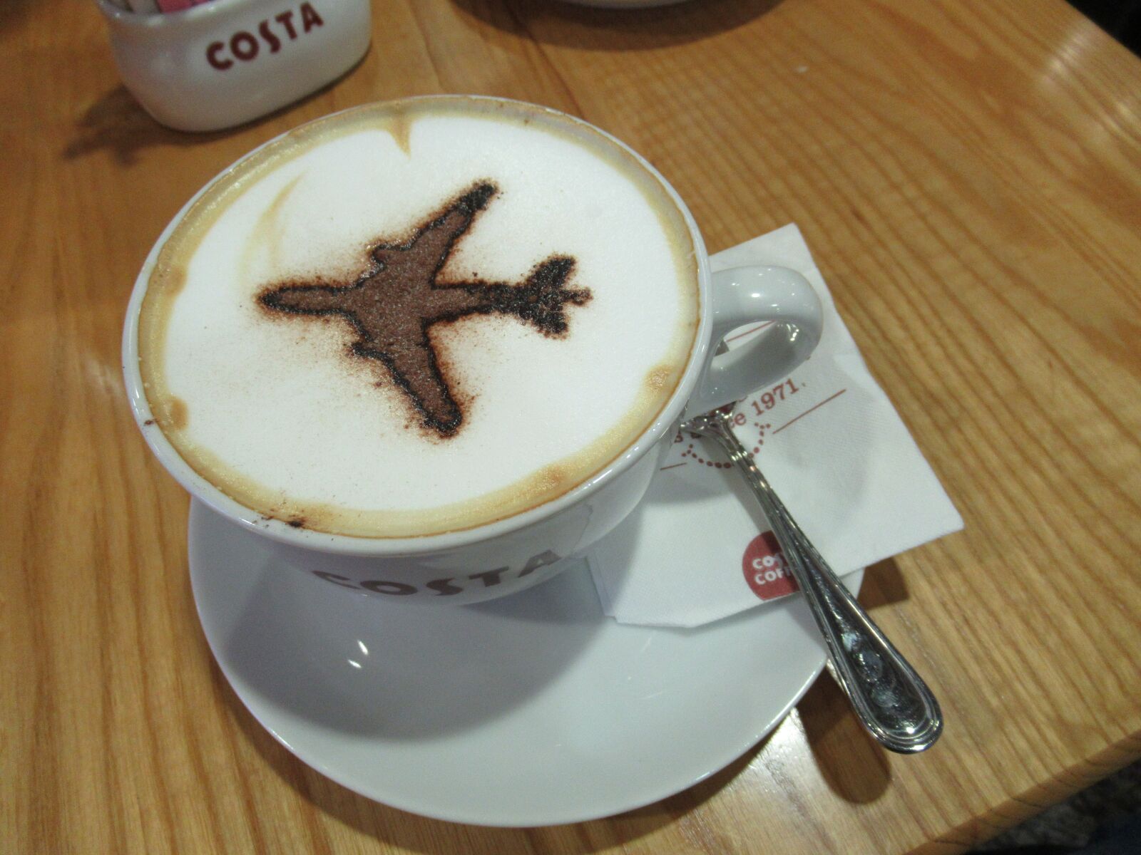 Canon PowerShot SX620 HS sample photo. Cup, coffee, cappuccino photography