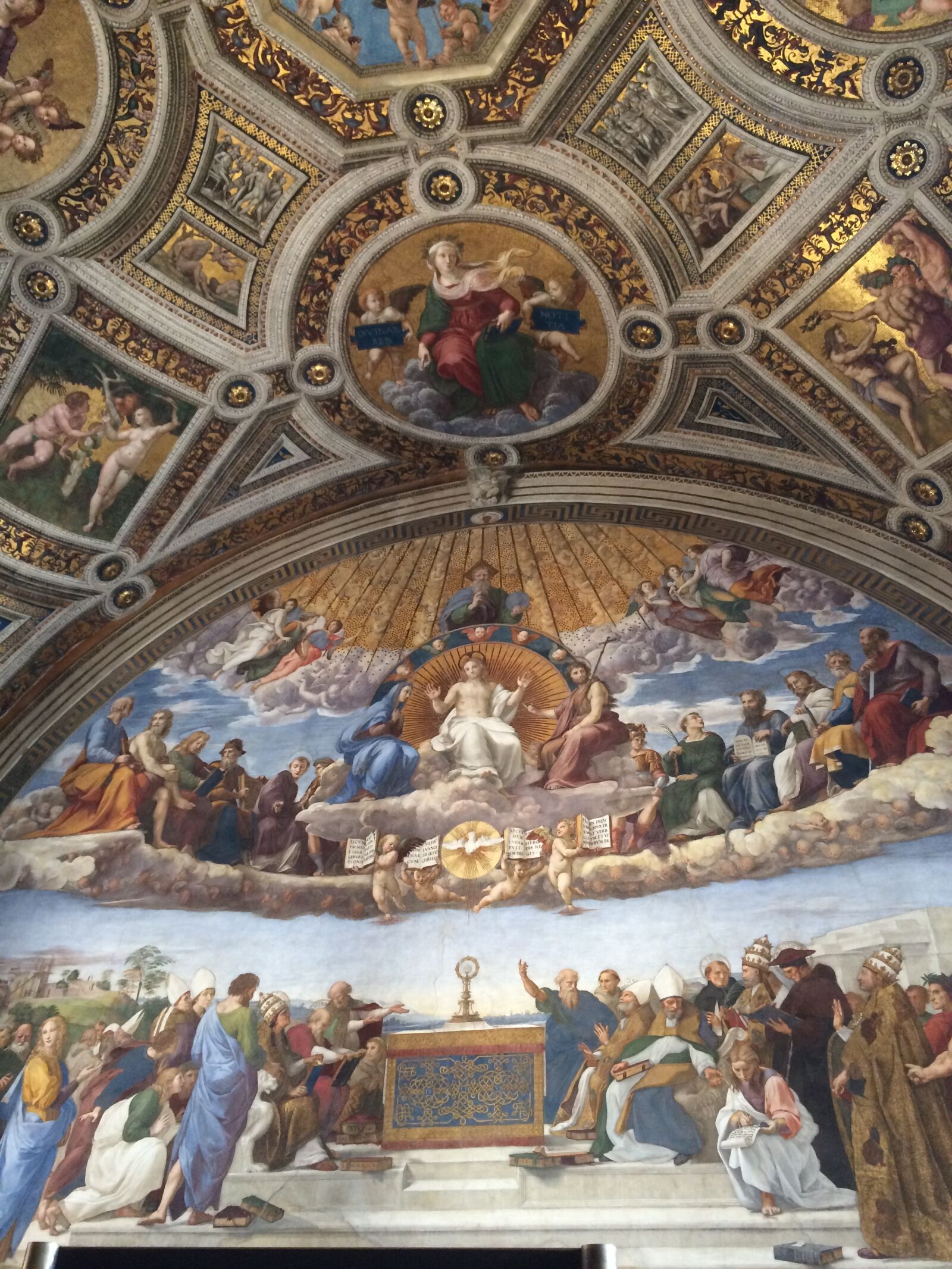 iPhone 5s back camera 4.15mm f/2.2 sample photo. Vatican museum, art, religion photography