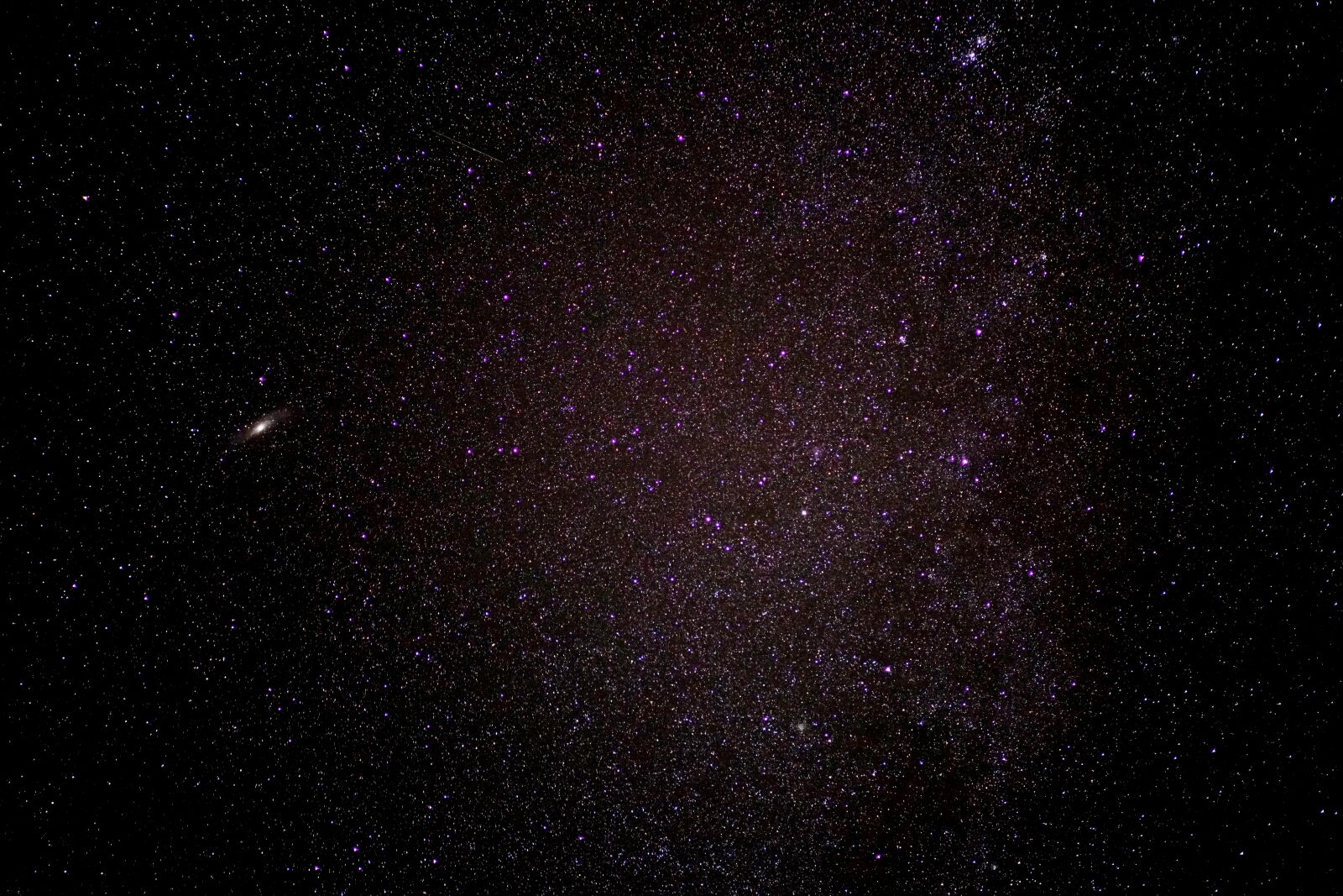 Sony a7R II sample photo. Starry sky, star, galaxies photography