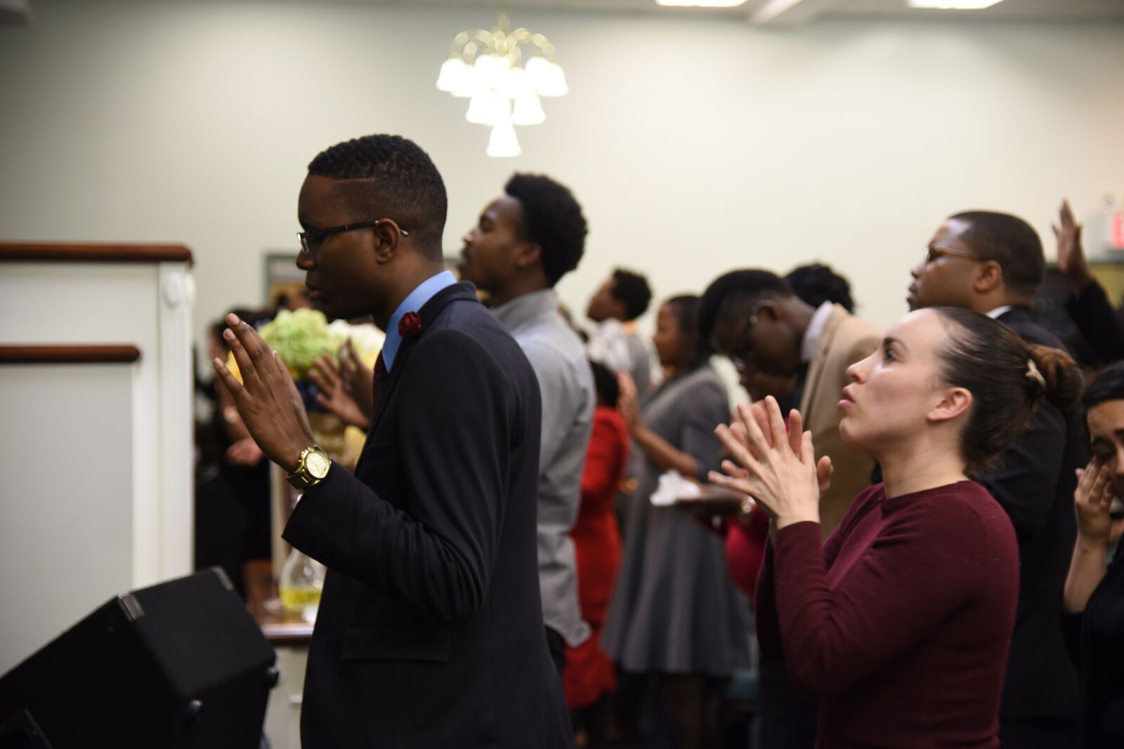 Nikon D810 sample photo. Prayer, worship, church photography