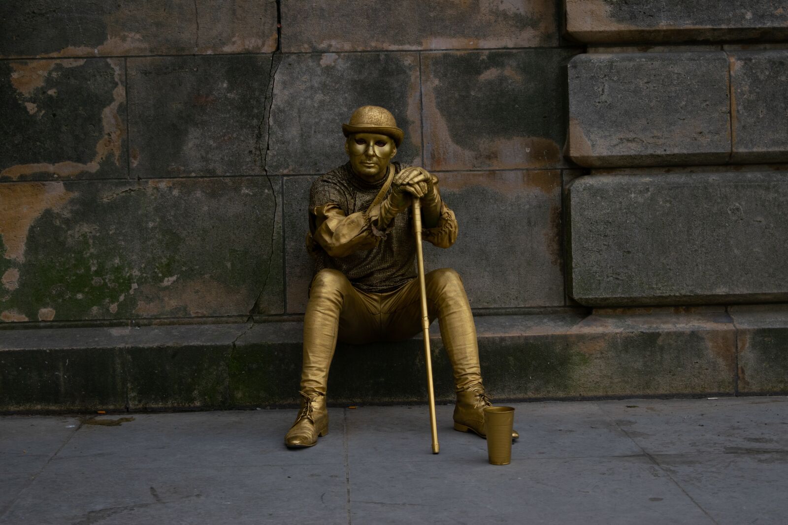 Nikon D3300 sample photo. Busker, performer, busking photography