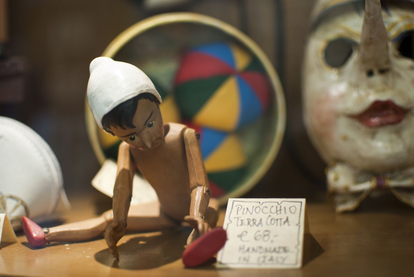Nikon D80 sample photo. Pinocchio, giocattolo, balocchi photography