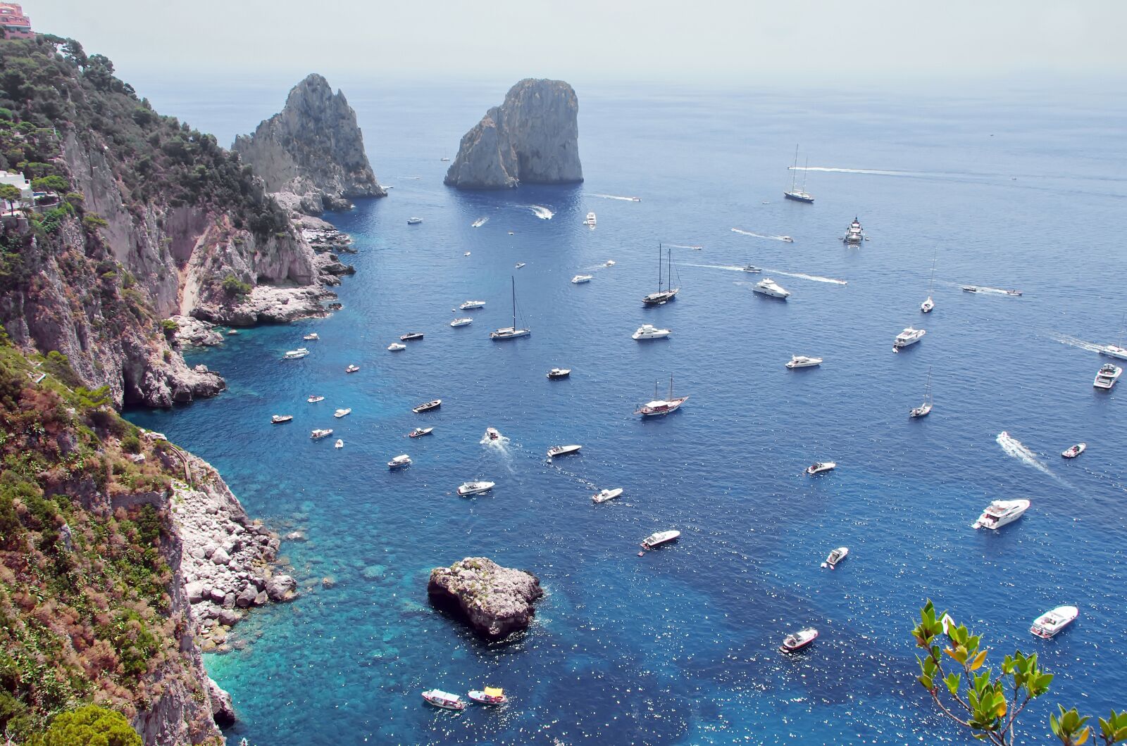 Pentax K-5 sample photo. Italy, capri, panorama photography
