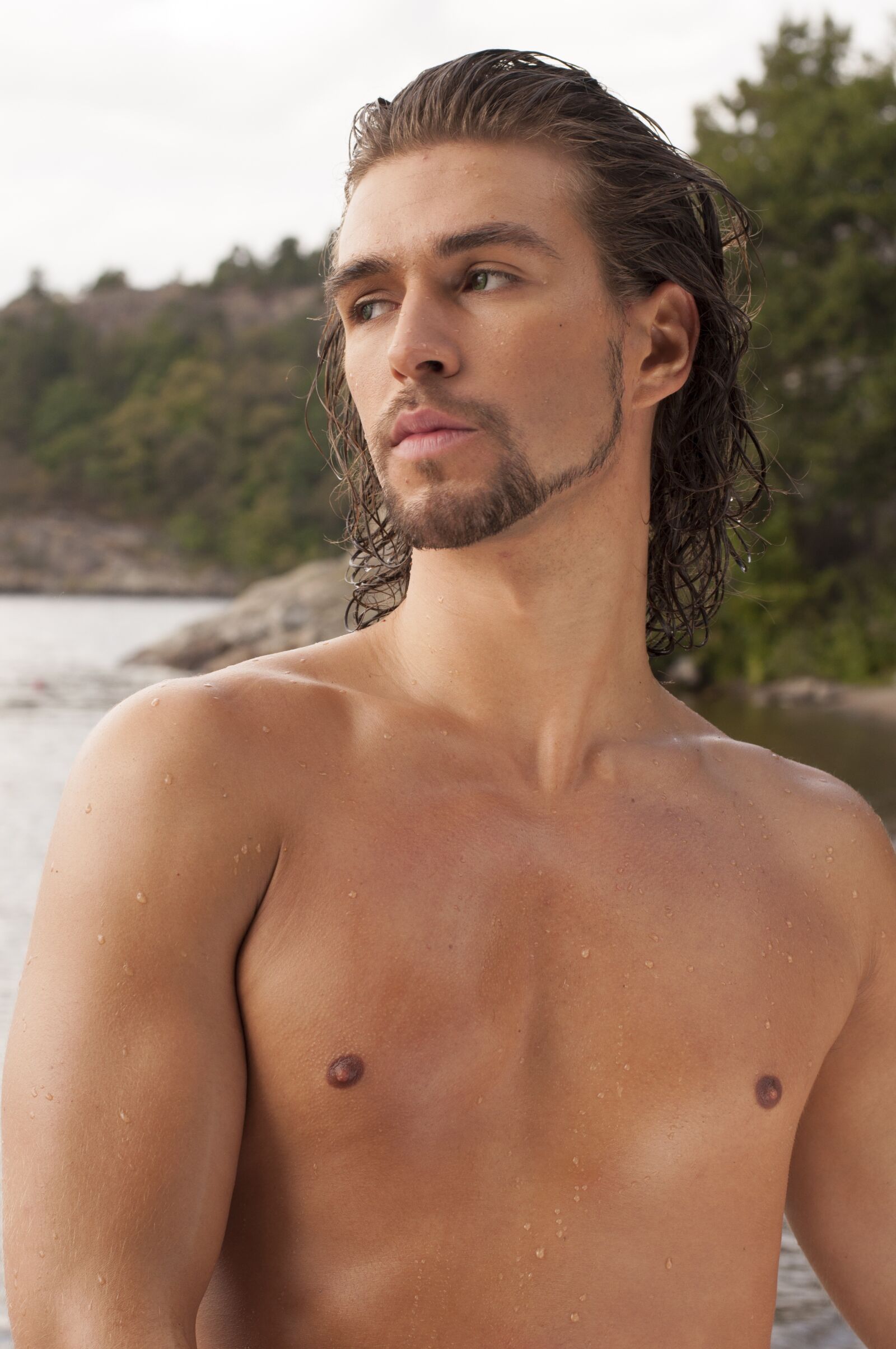 Nikon D5000 sample photo. Fine-looking, man, shirtless photography