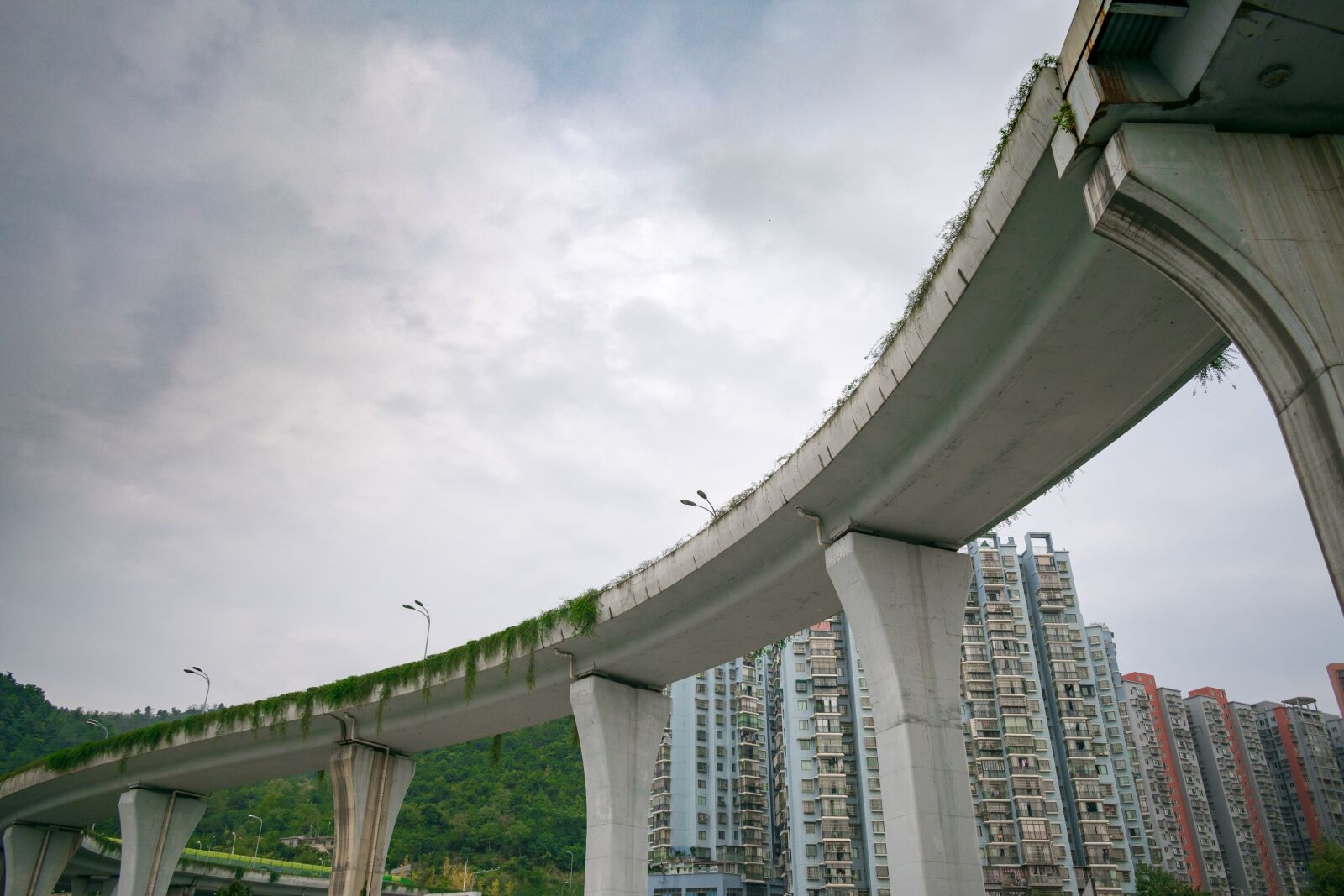 Nikon D3400 sample photo. Guizhou, guiyang, overpass photography