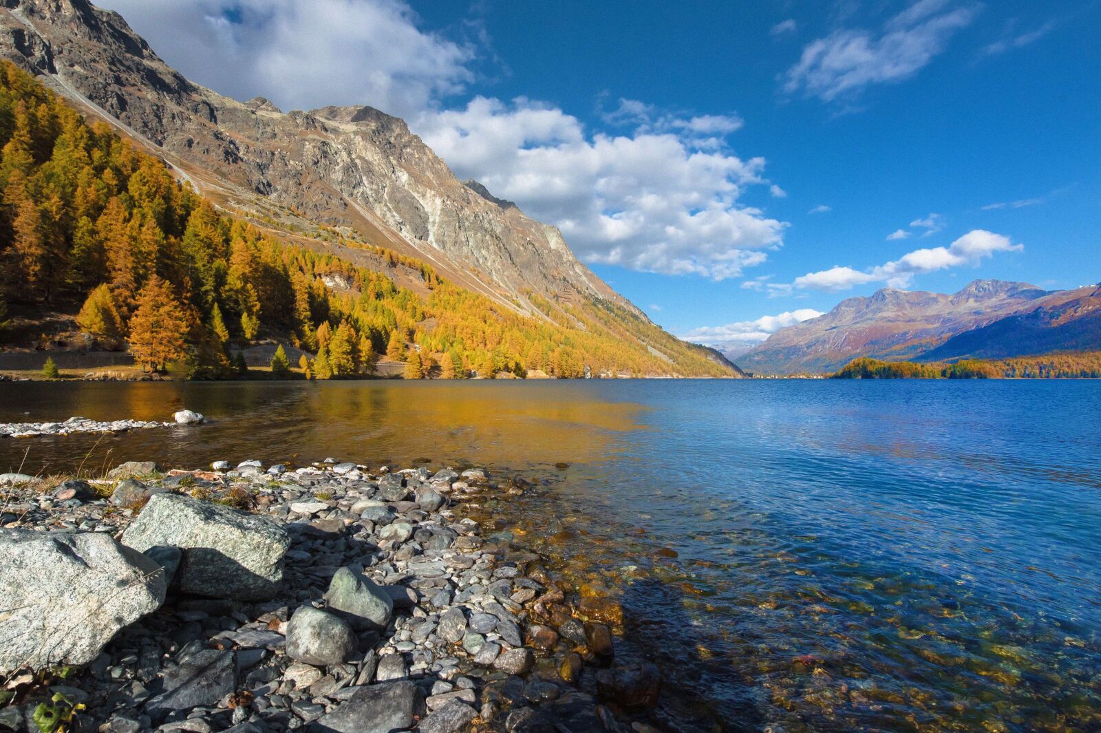 Nikon D750 sample photo. Mountain valley, autumn, switzerland photography