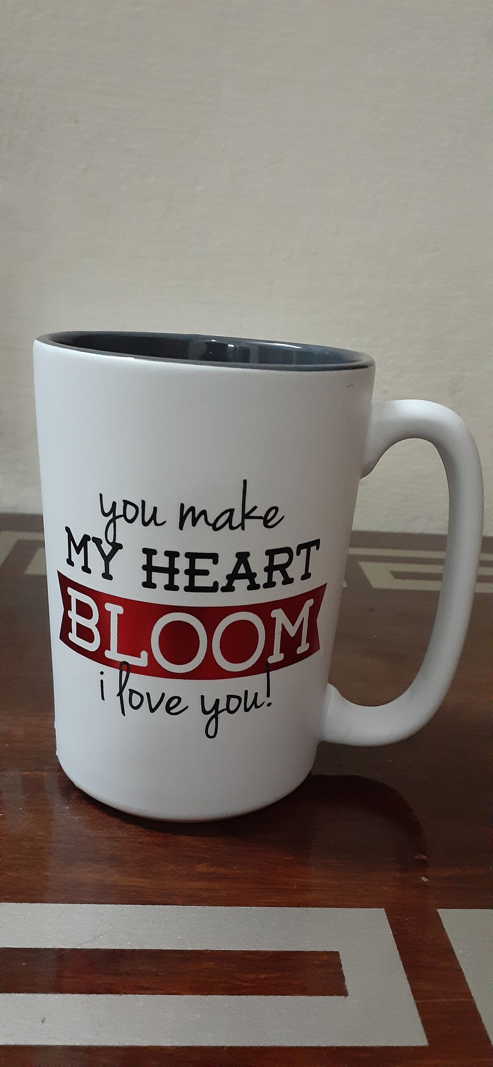 Samsung Galaxy A20 sample photo. Mug, love mug, love photography