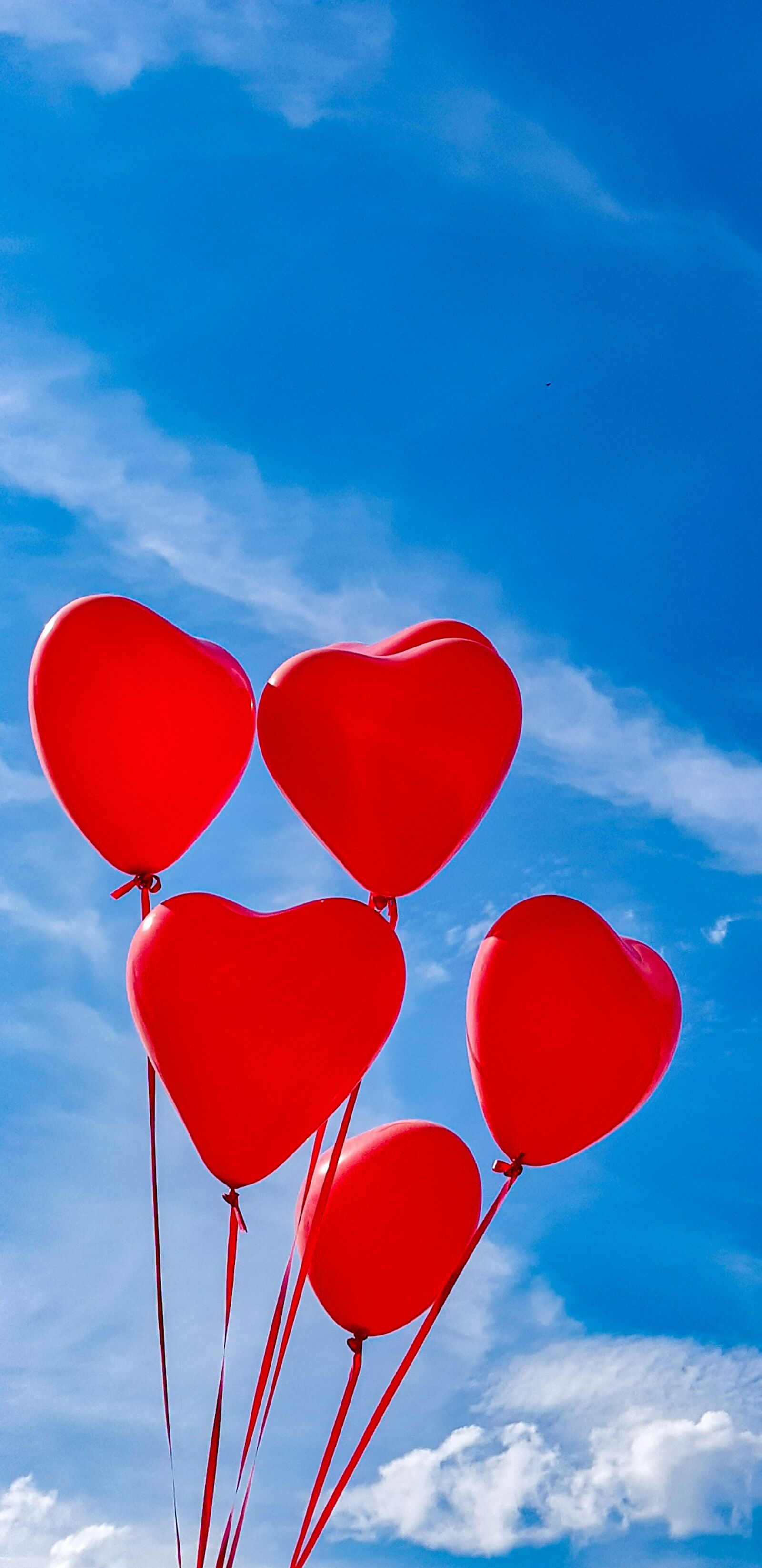 Samsung Galaxy S8+ sample photo. Heart, balloons, love photography
