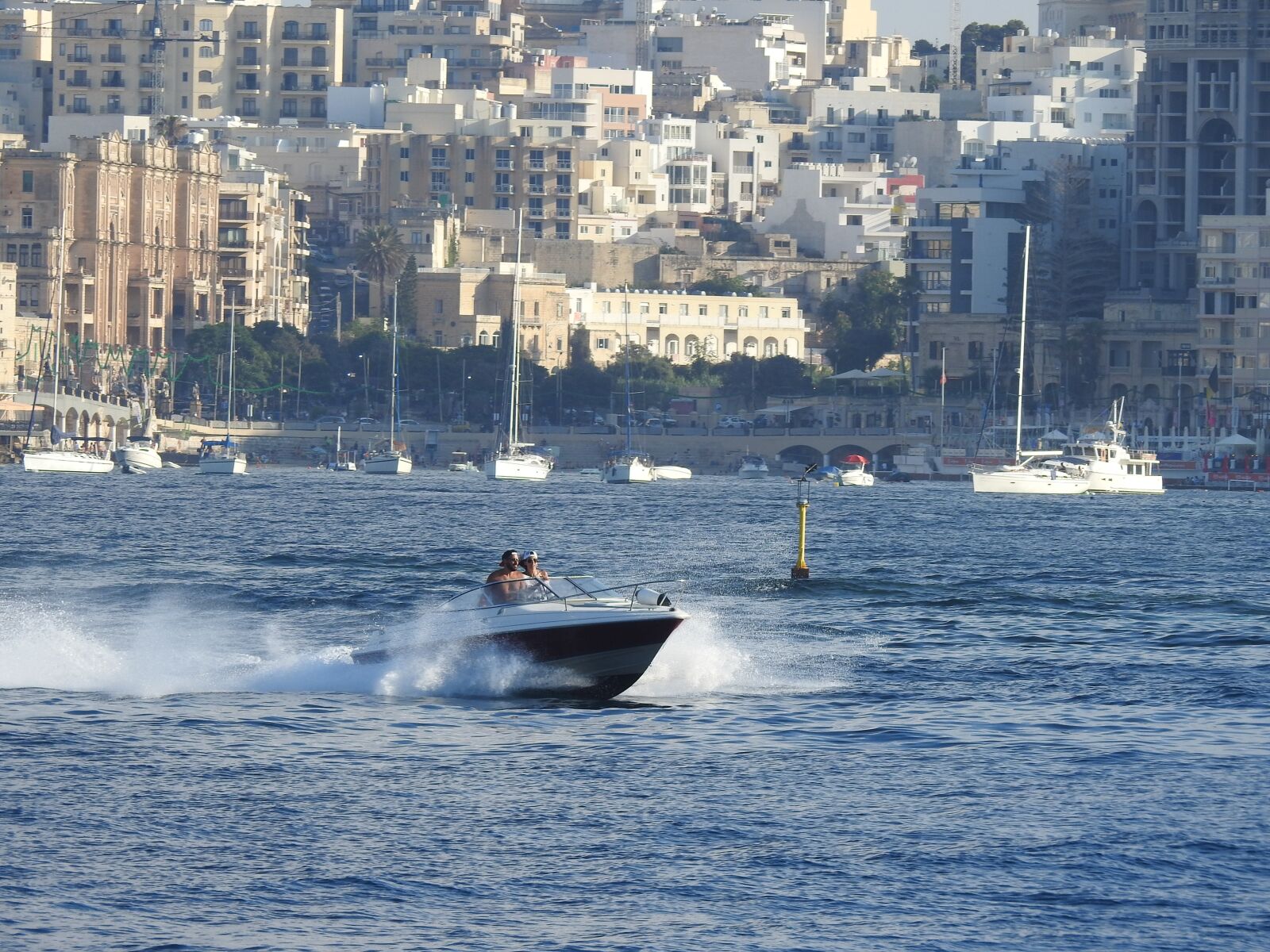 Nikon Coolpix P900 sample photo. Boat, malta, port photography
