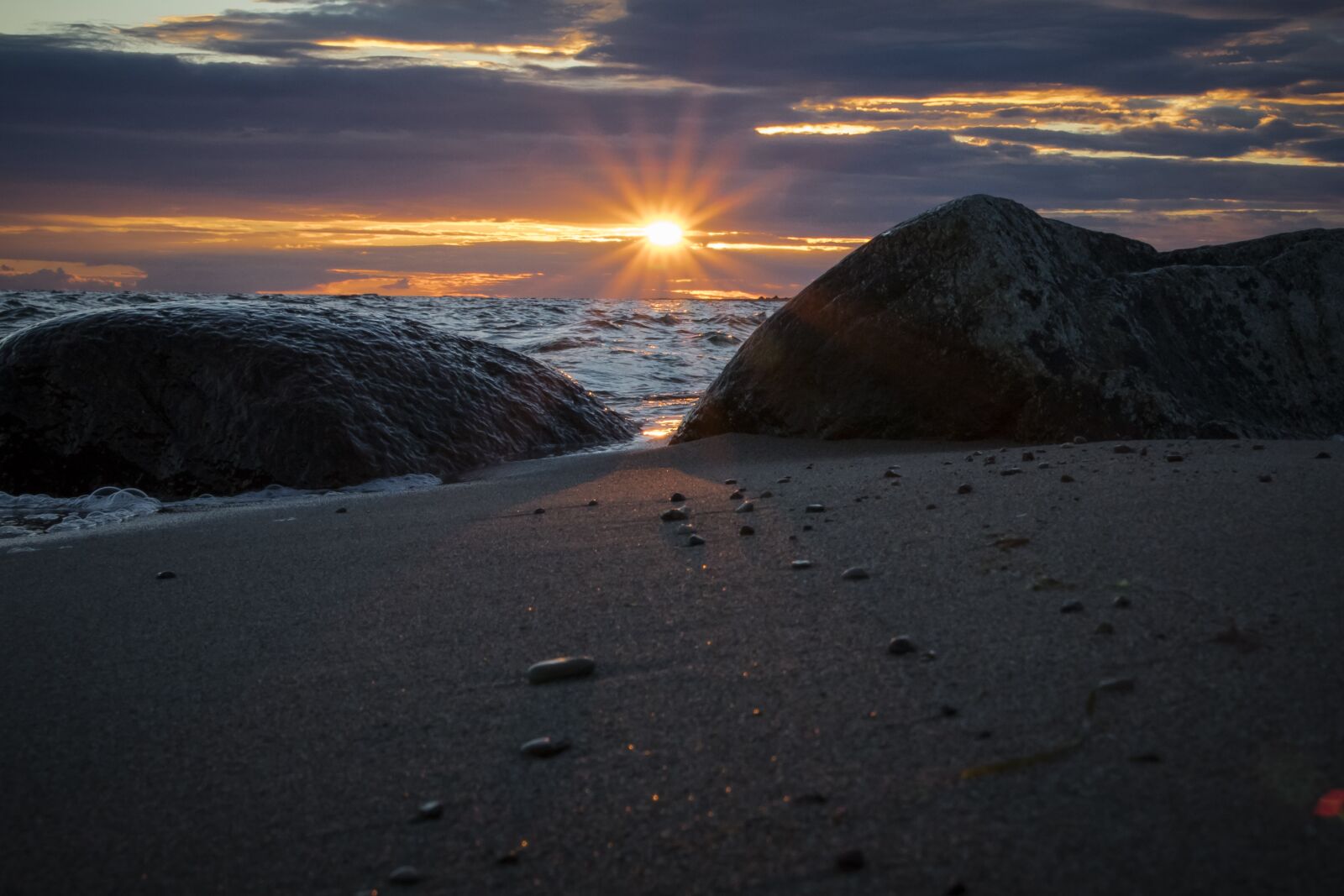 Canon EOS M3 sample photo. Sunset, gotland, summer photography
