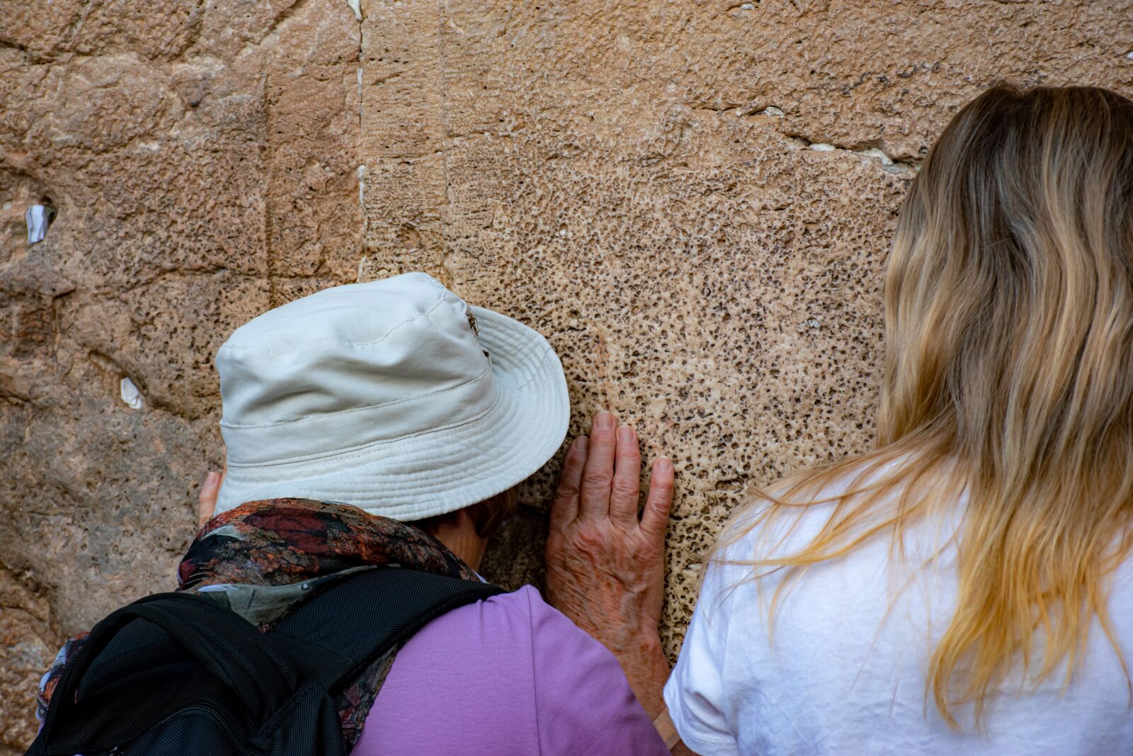Nikon D5600 sample photo. The western wall, praying photography