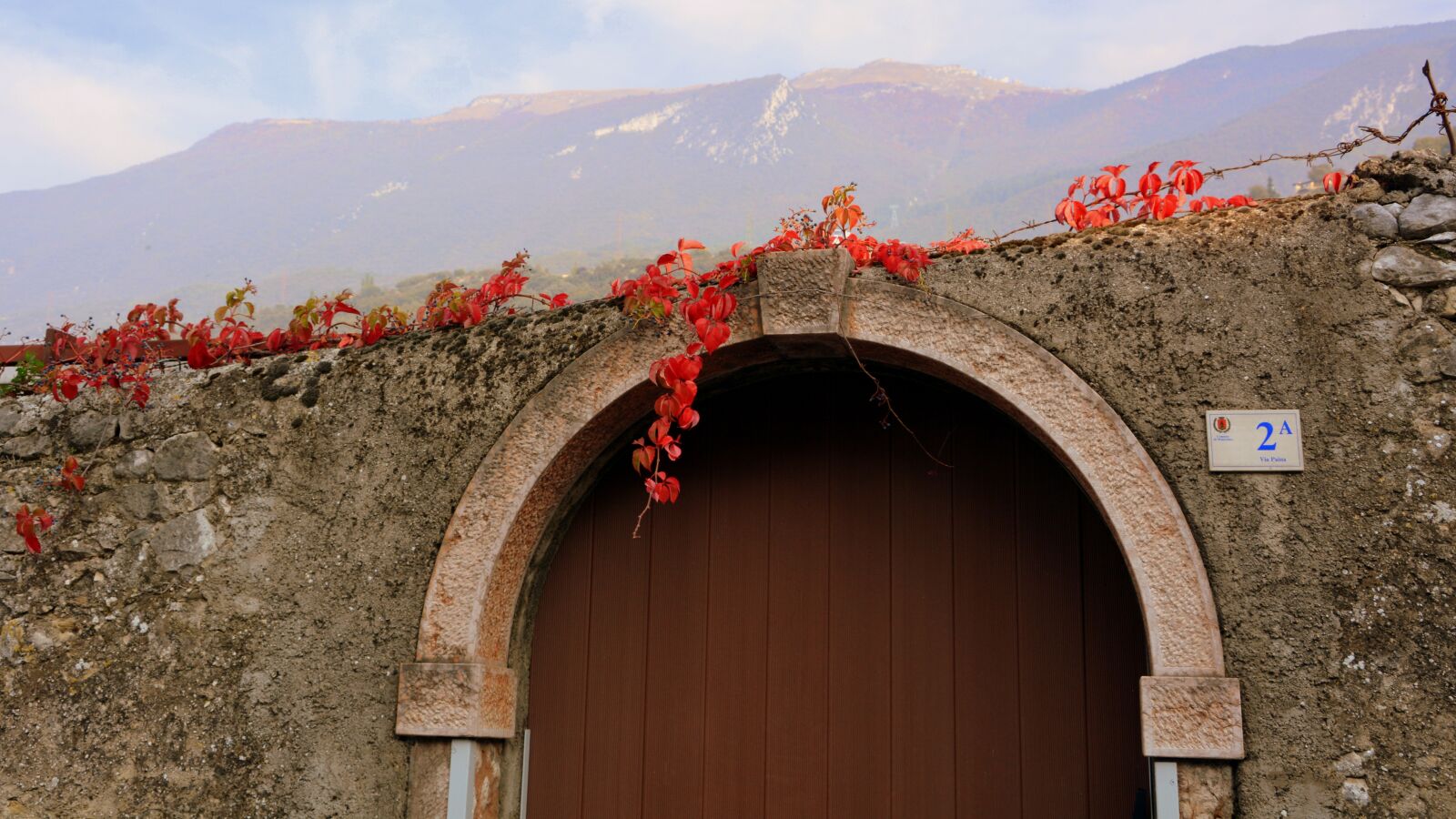 Nikon D7100 sample photo. Autumn, leaves, door photography