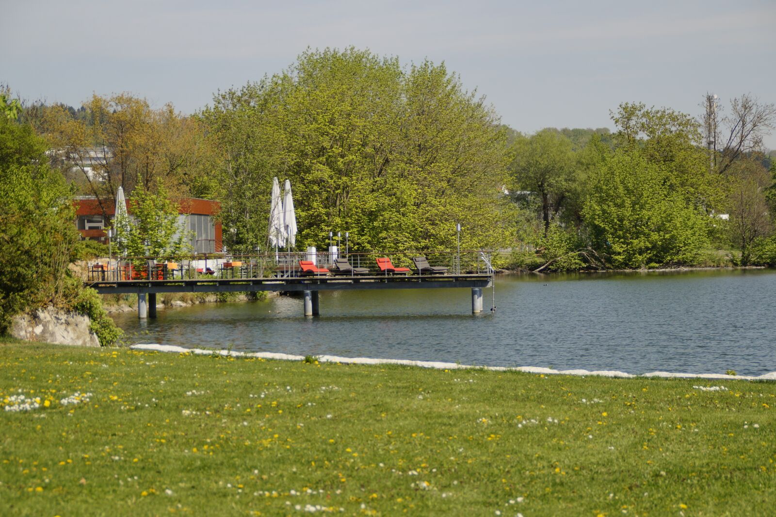 Sony SLT-A58 sample photo. Badesee, stretch, lake photography
