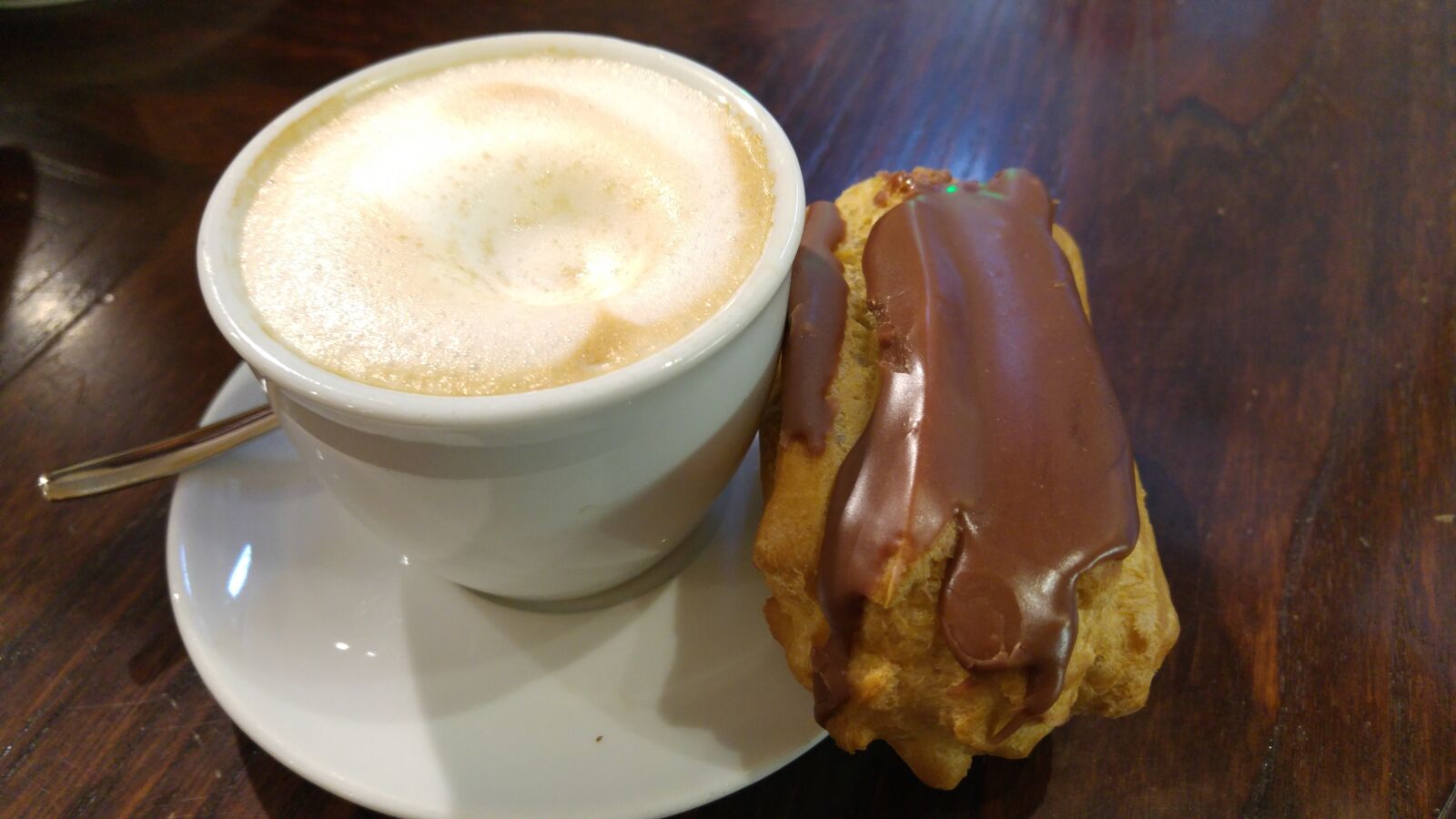 LG G4 sample photo. Breakfast, coffee, cappuccino photography