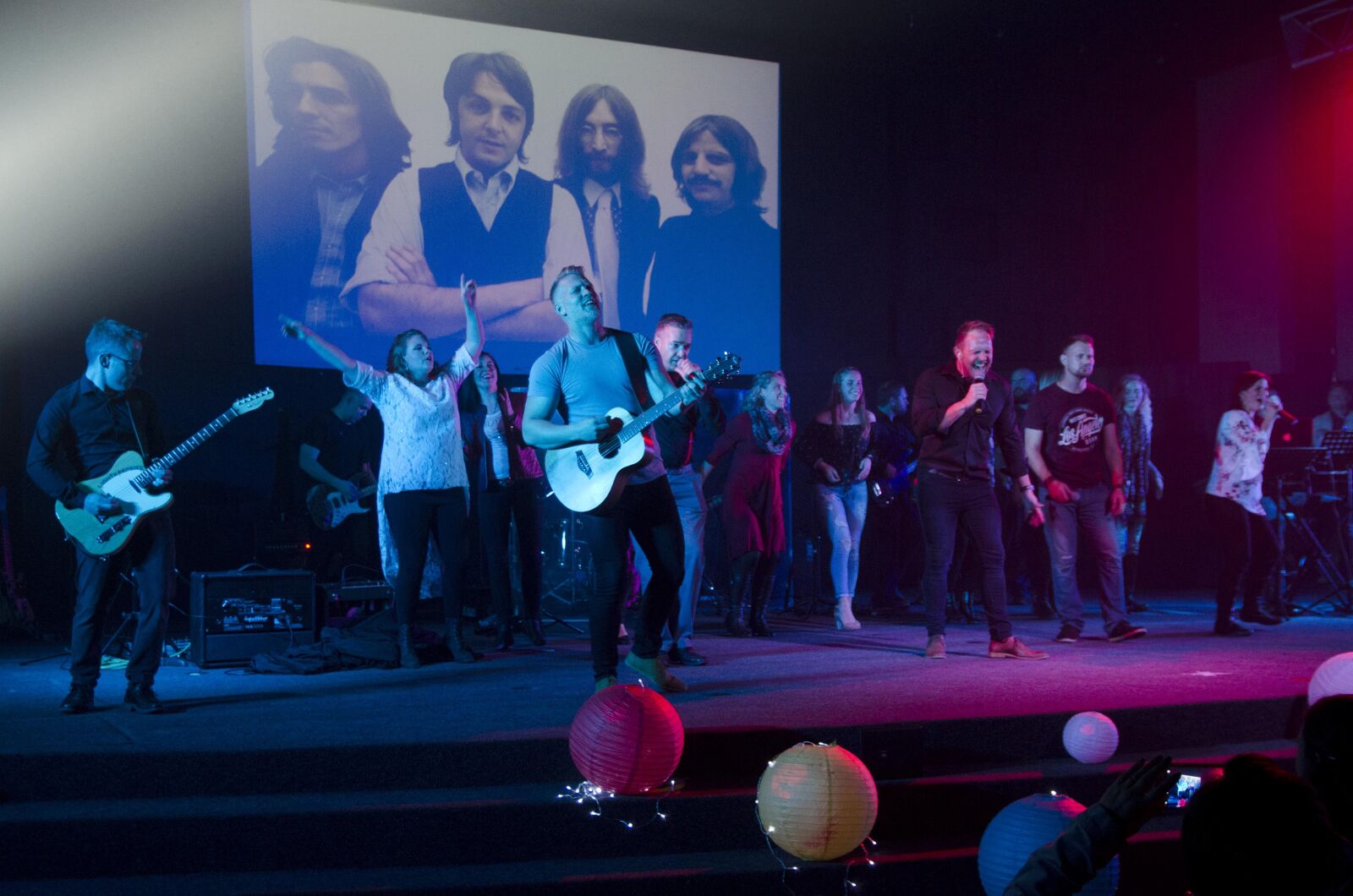 Nikon D5100 sample photo. Barnyard, show, band photography