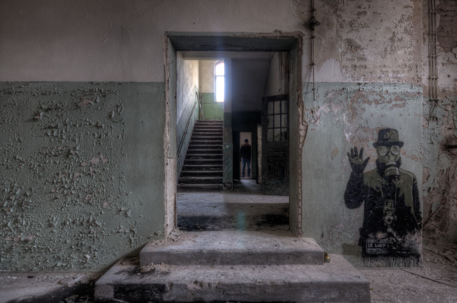 Nikon D300S sample photo. Abandoned, door, man photography