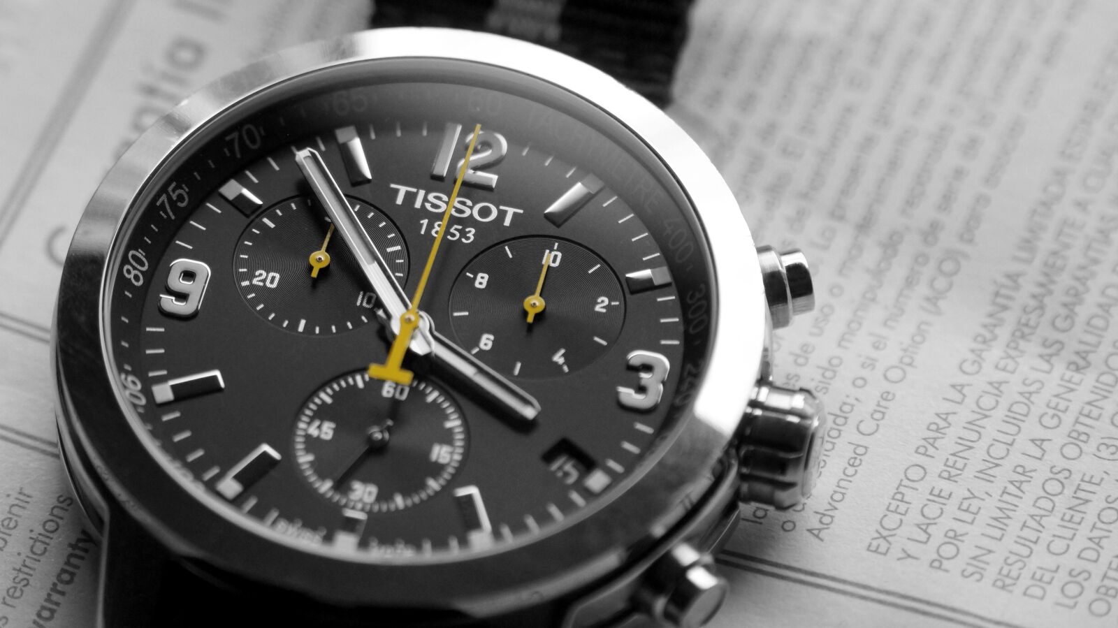 Sony Alpha NEX-5N sample photo. Clock, wrist watch, tissot photography