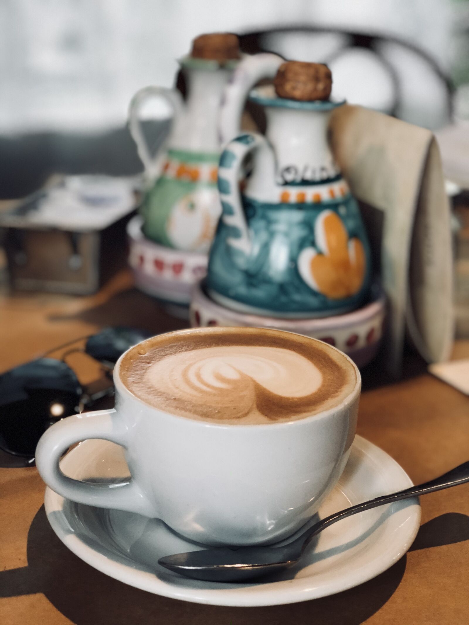 iPhone 8 Plus back dual camera 6.6mm f/2.8 sample photo. Coffee, cup, breakfast photography