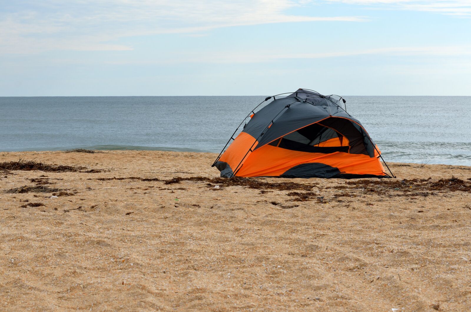 Nikon D7000 sample photo. Tent camping, beach, leisure photography